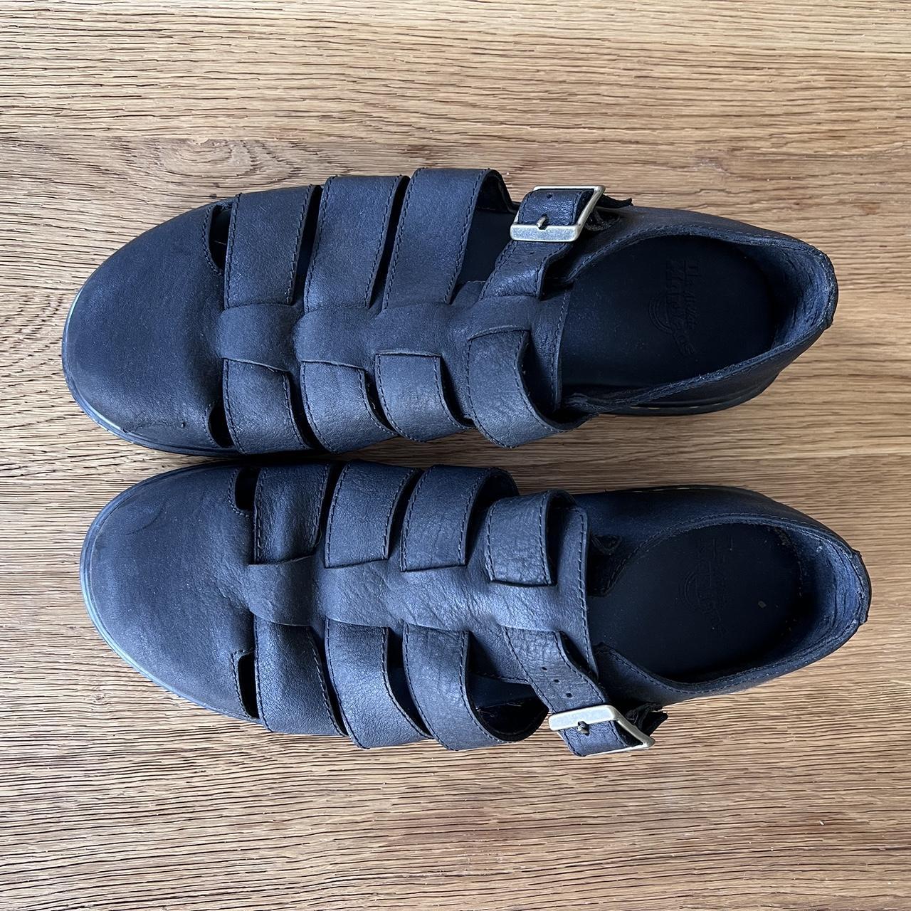 Dr Martens Fenton Closed Toe Sandal Shoe Depop