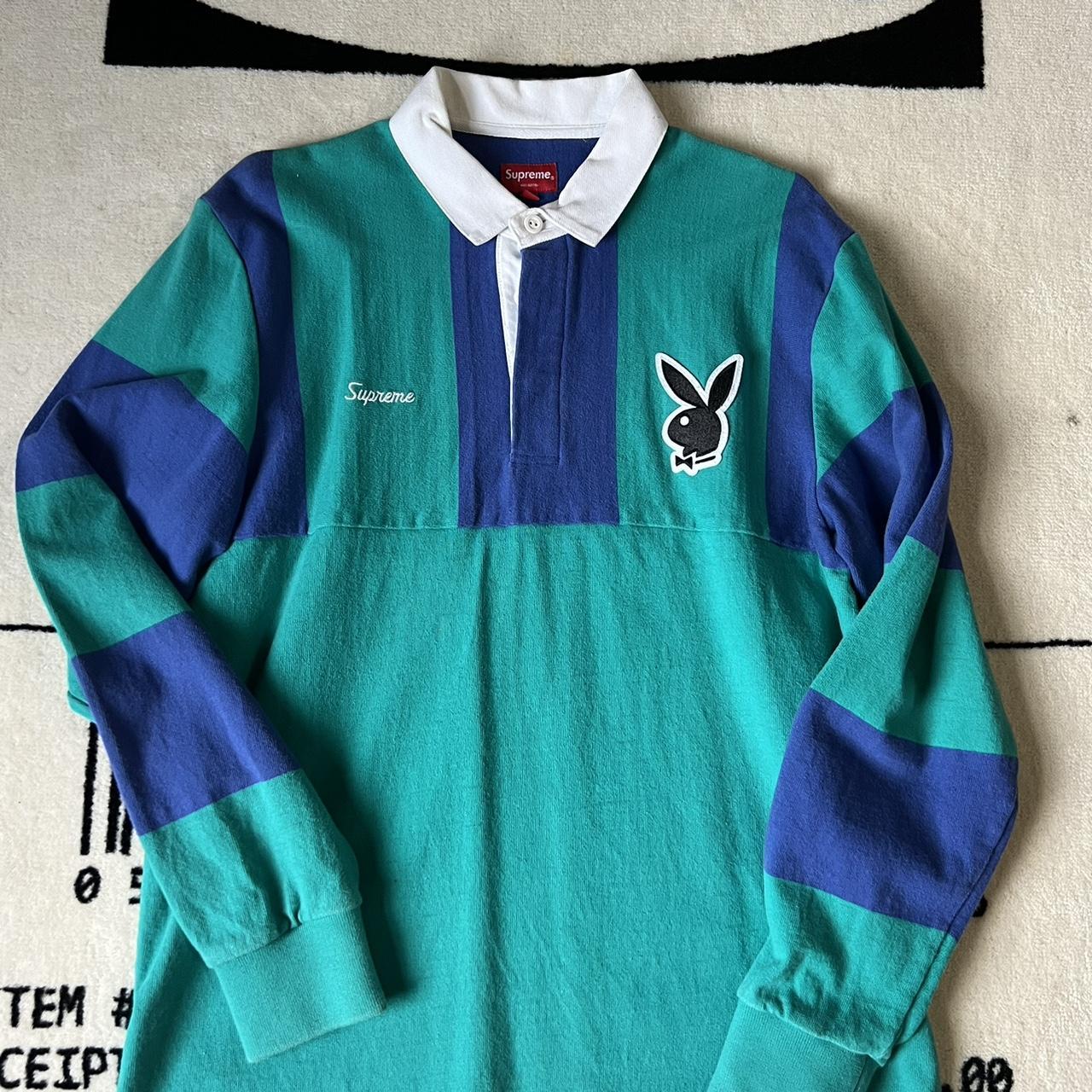 Supreme x playboy long sleeve outlets polo