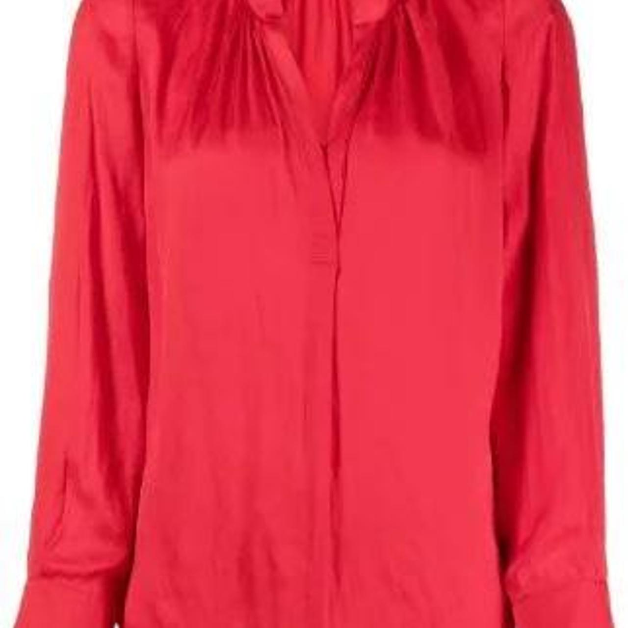 zadig & voltaire tink satin tunic