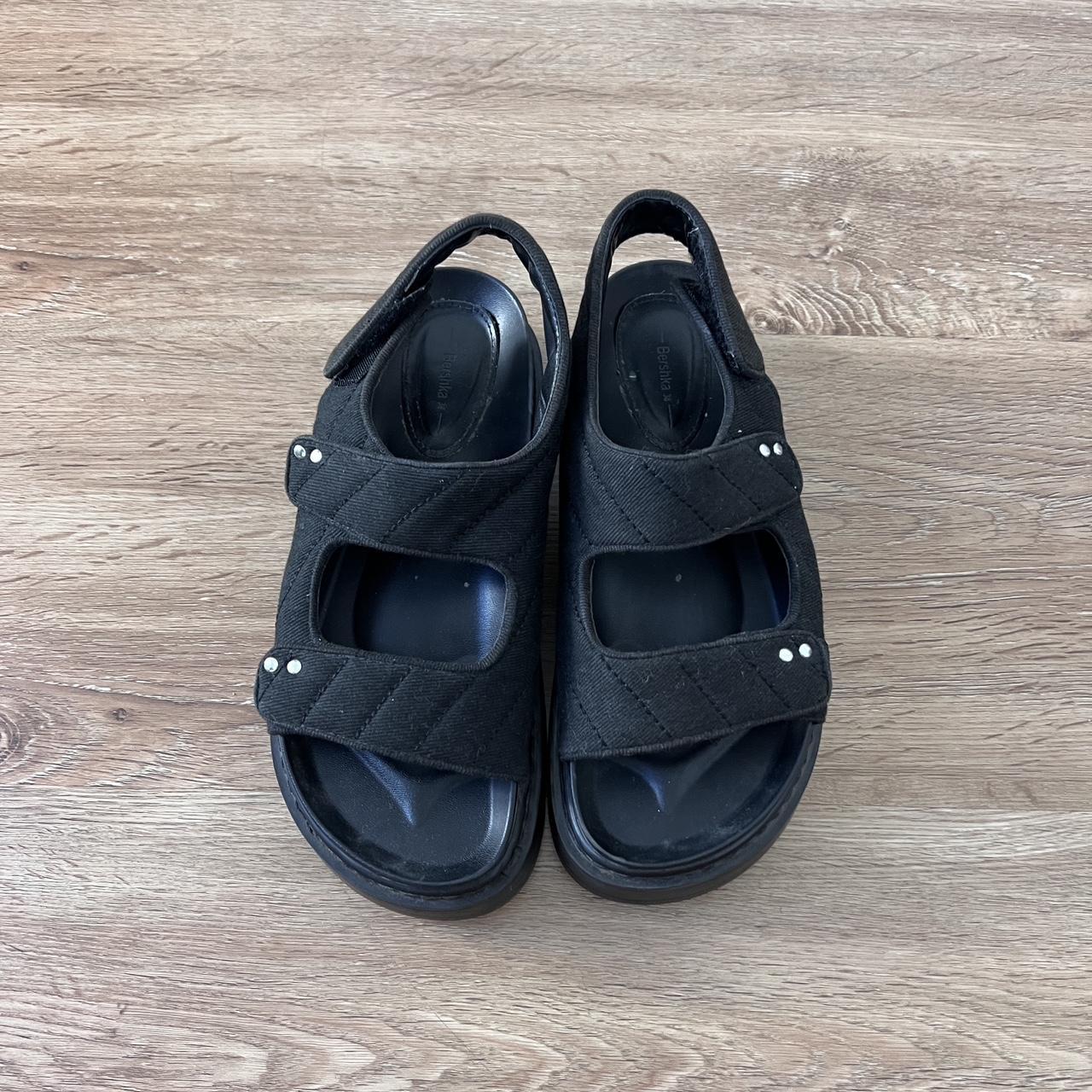 Bershka Platform sandals eu 38 - Depop