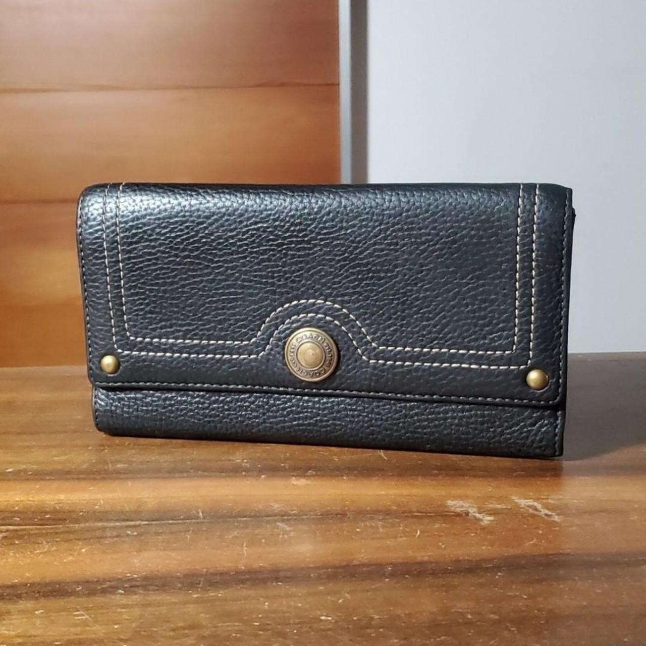 Coach foldable online wallet