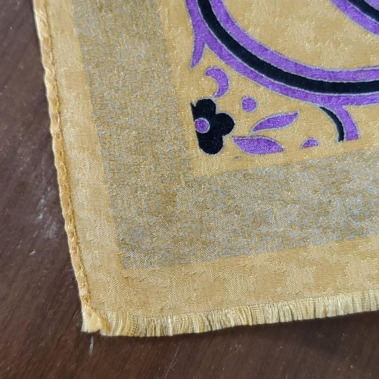 Albert Nipon Women's Scarf - Purple/Gold – Albert… - image 6