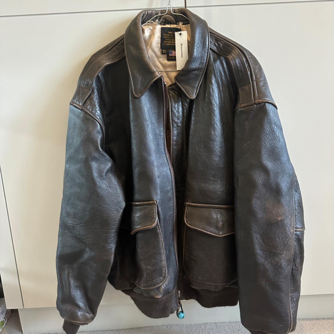 AVIREX USA Type A-2 Flight Jacket, A stunning vintage...