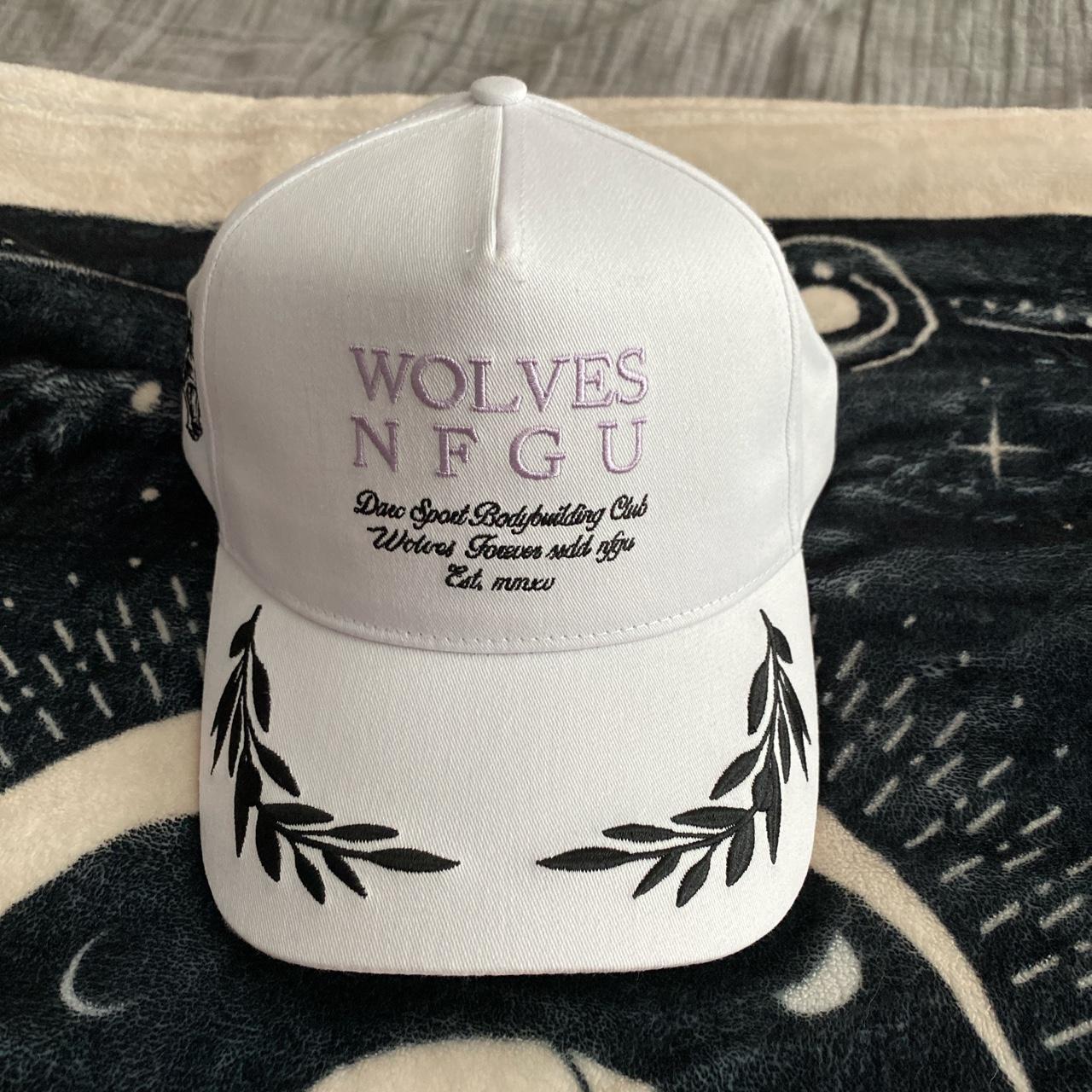 New Darc sport wolves nfgu white panel hat in purple... Depop