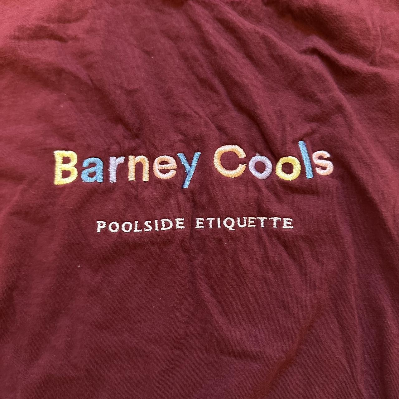 Barney Cools Men's Burgundy T-shirt