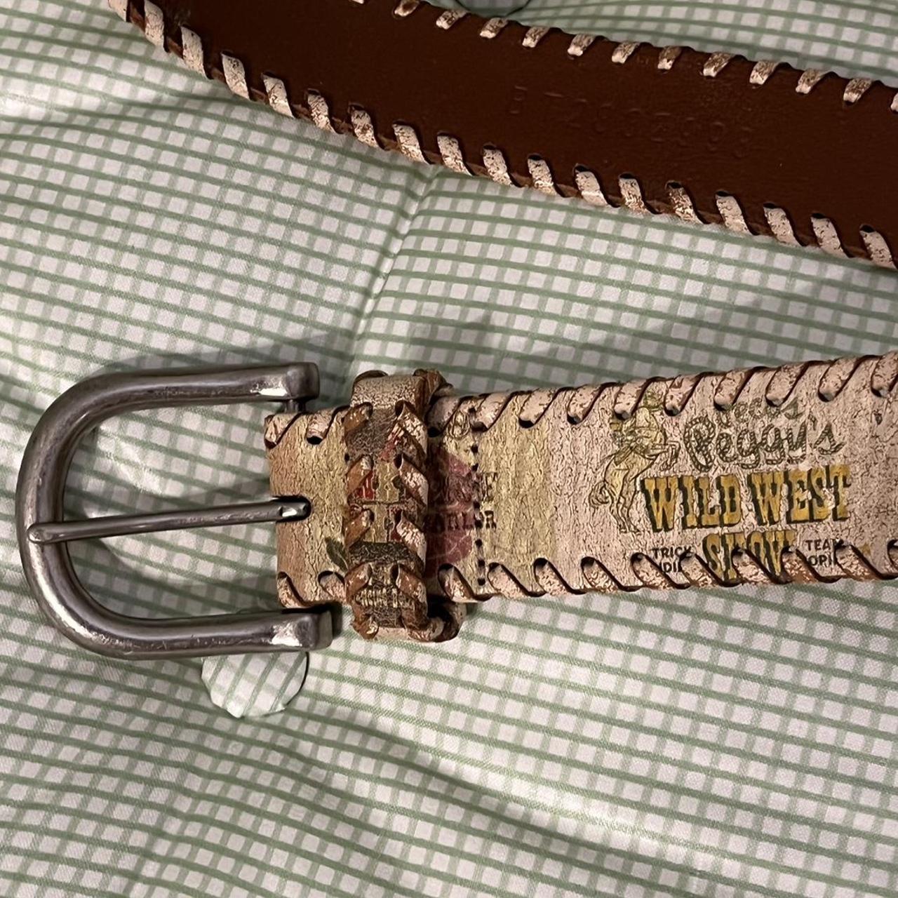 Fossil Women's Brown and Tan Belt (2)