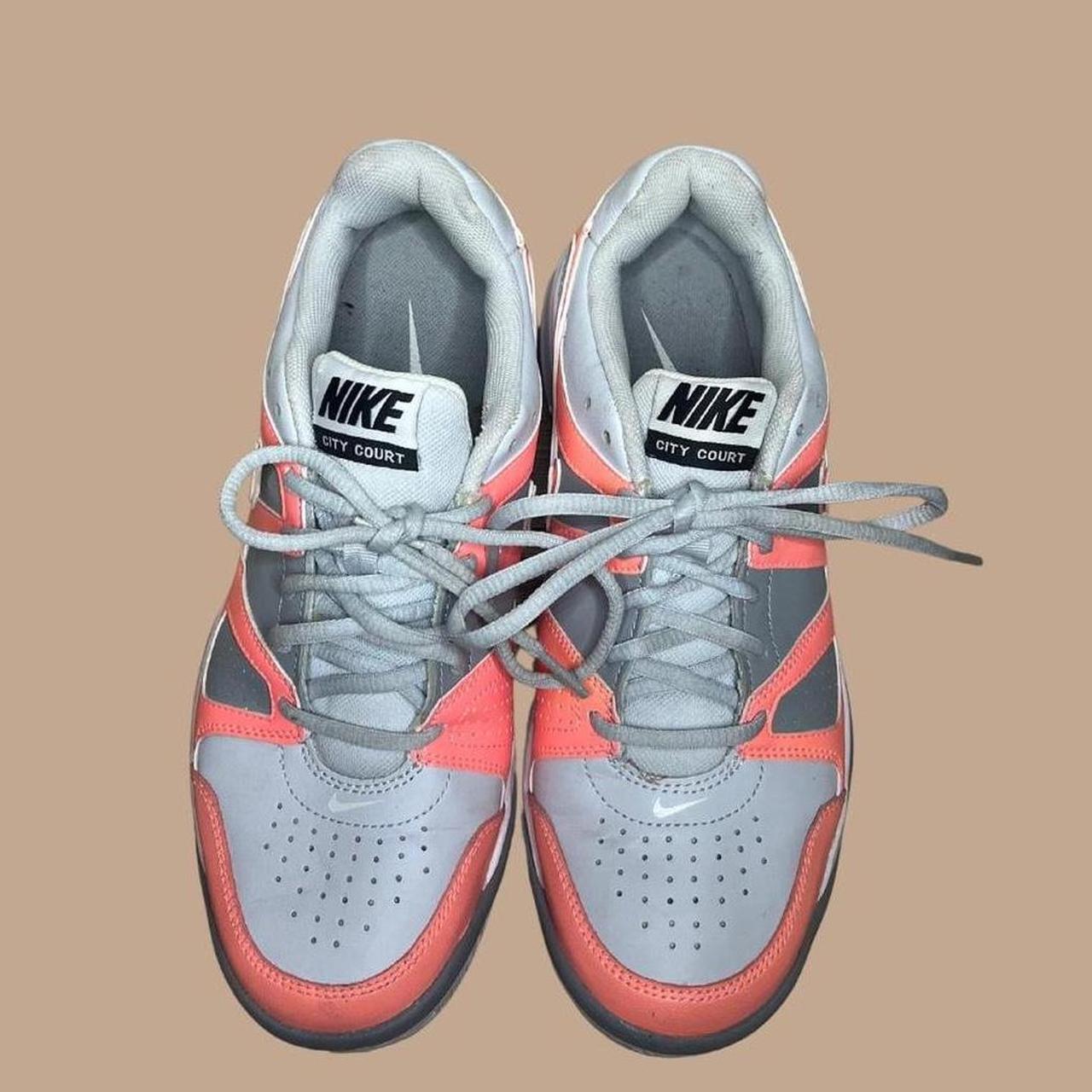 pink grey nike