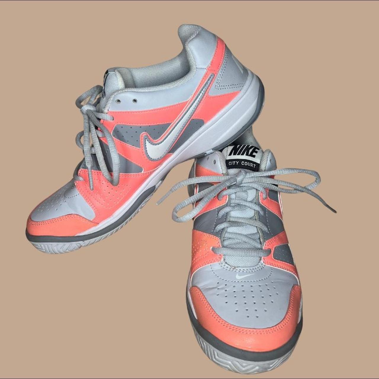 pink grey nike