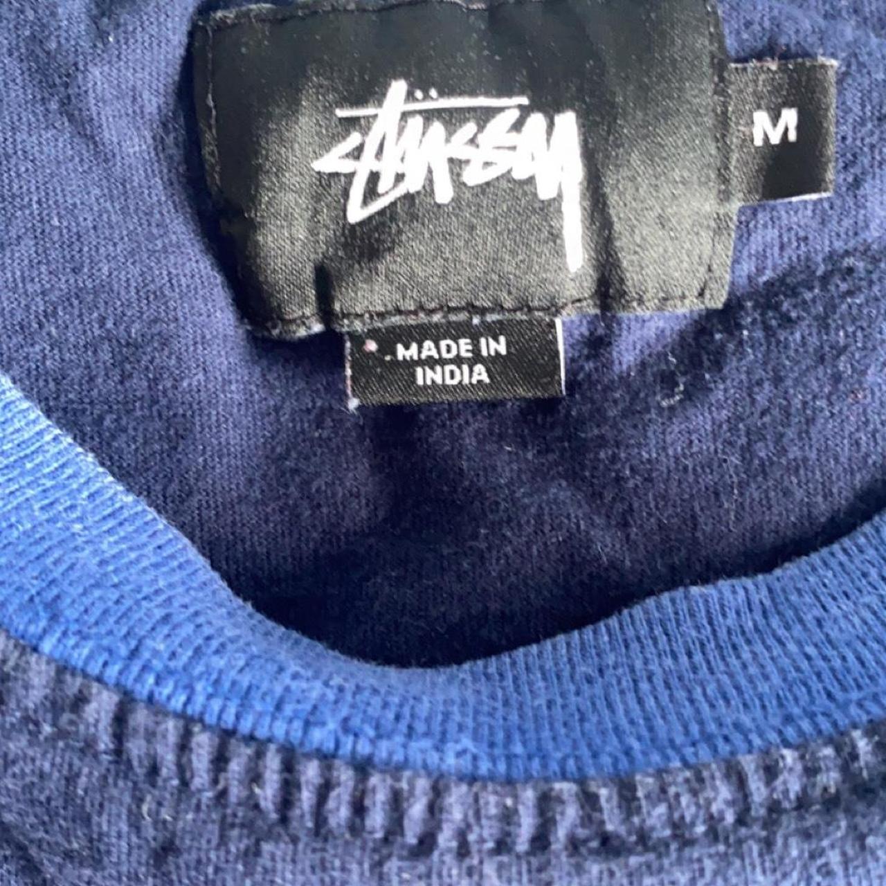 Blue Stussy Long Sleeve T-shirt really good... - Depop