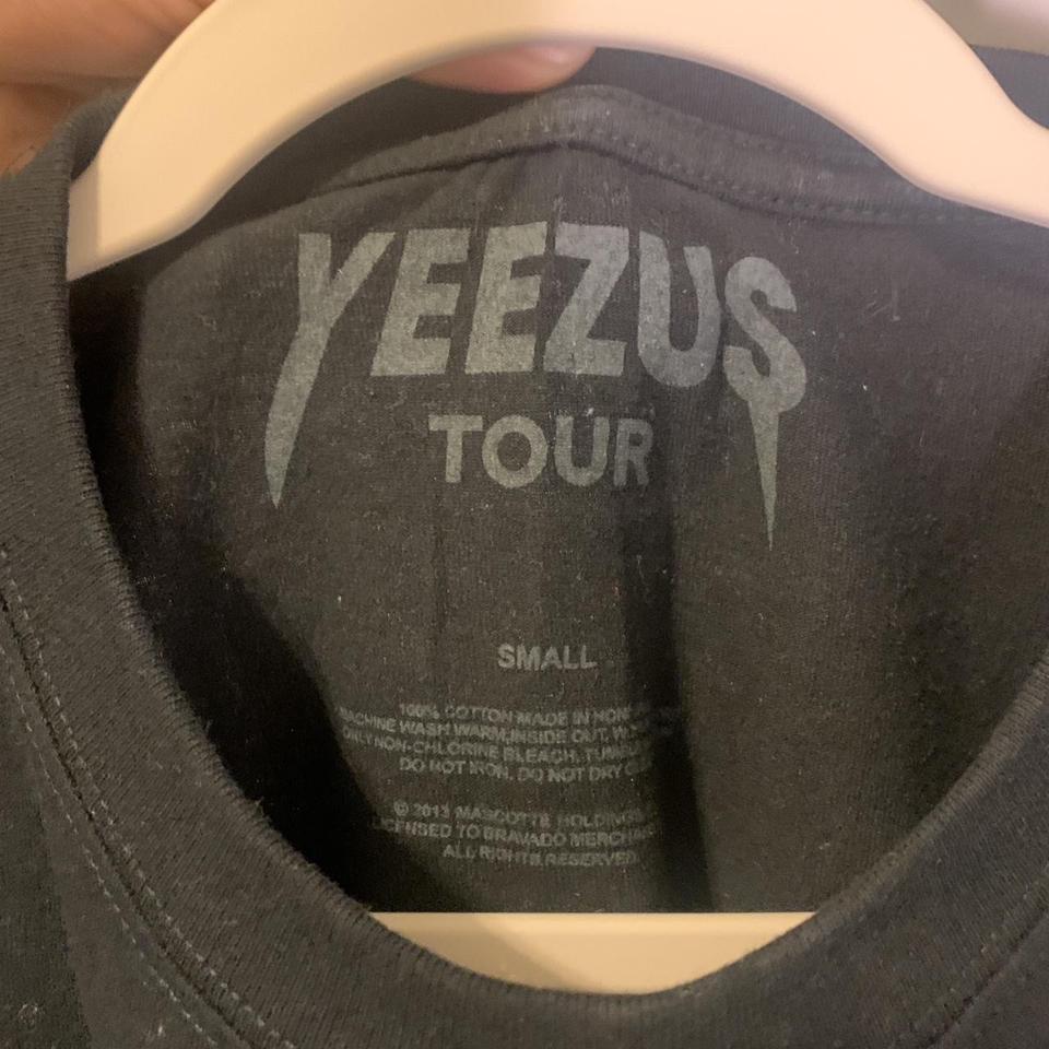 2013 Yeezus Kanye West Native Skull Tour Tee Shirt - Depop