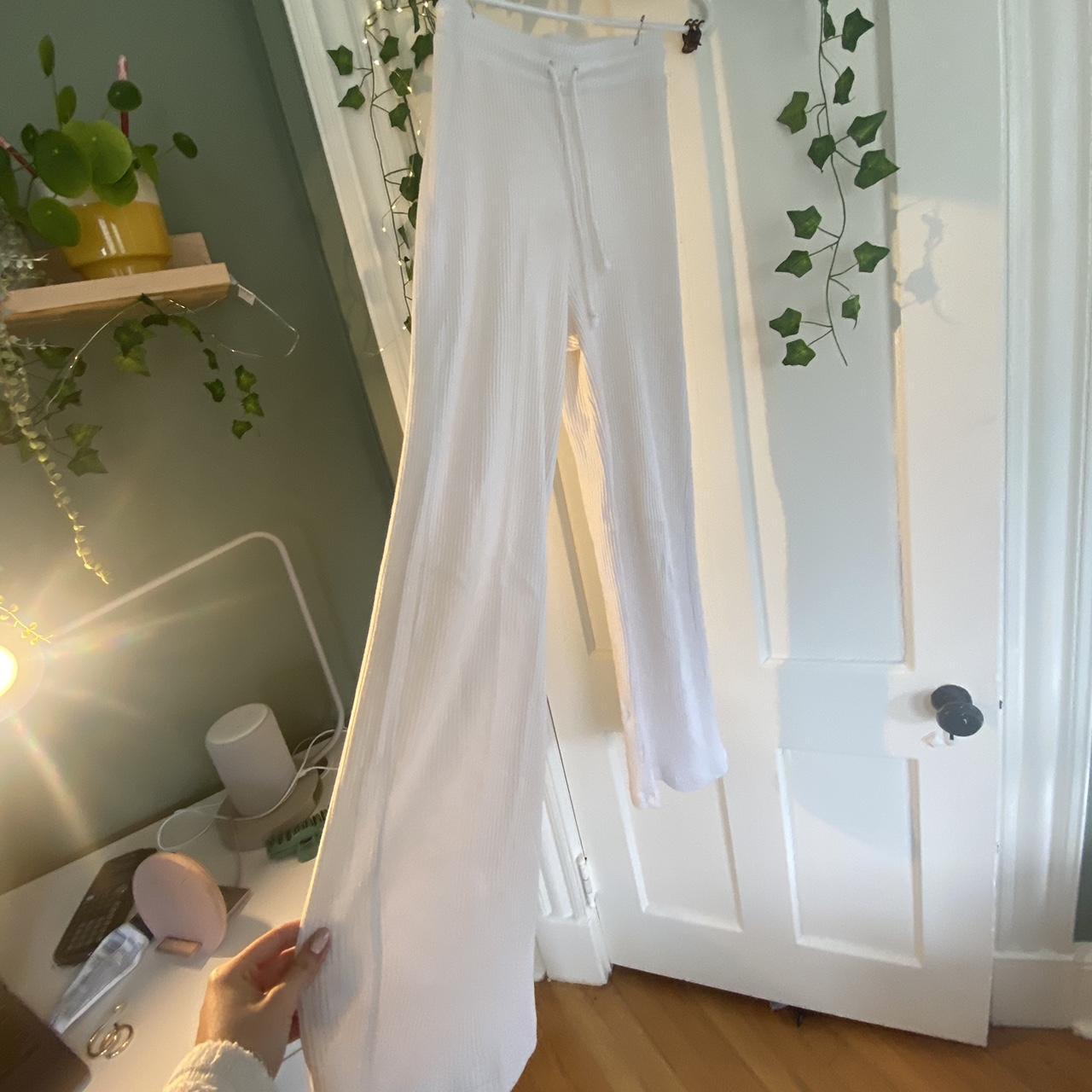 Zara Women's Cream Joggerstracksuits Depop