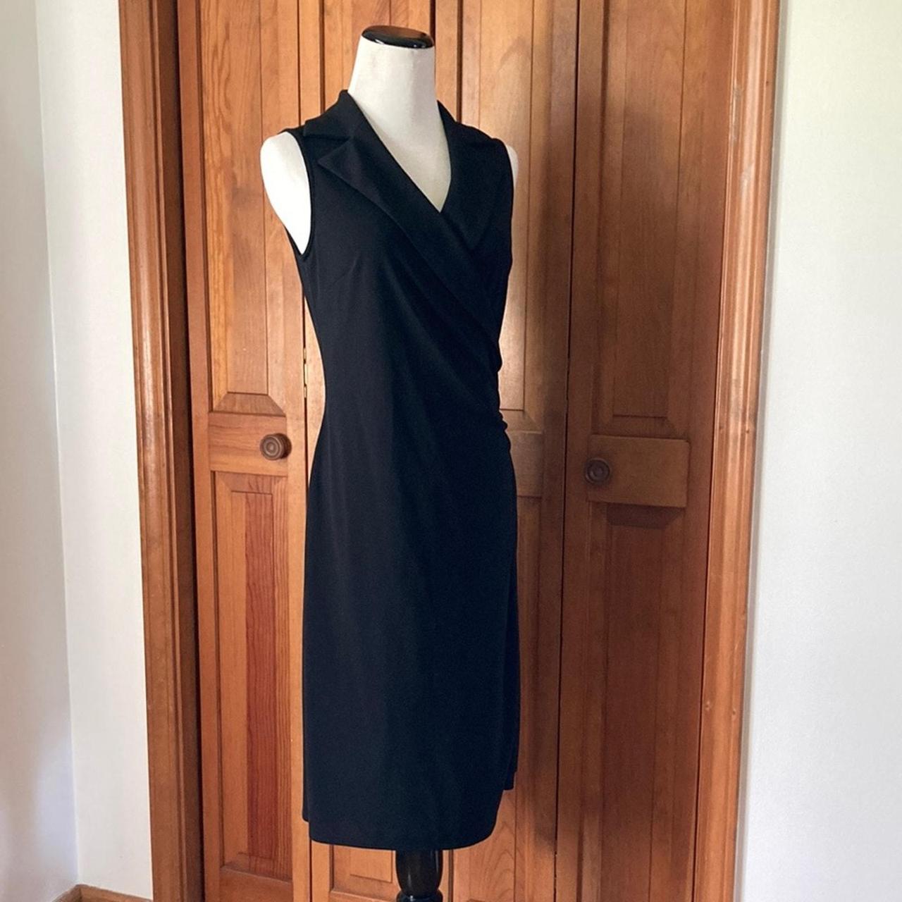 Express black wrap dress hotsell