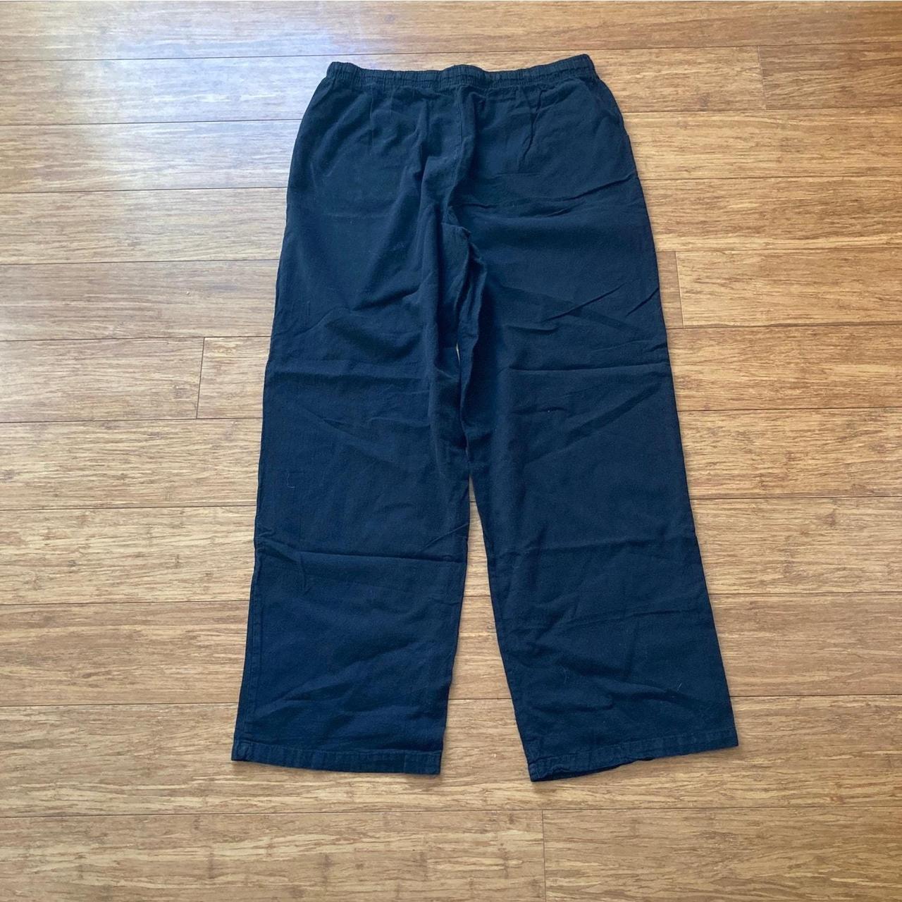 Basic Editions Women's Pants - Black - L – Basic … - image 2