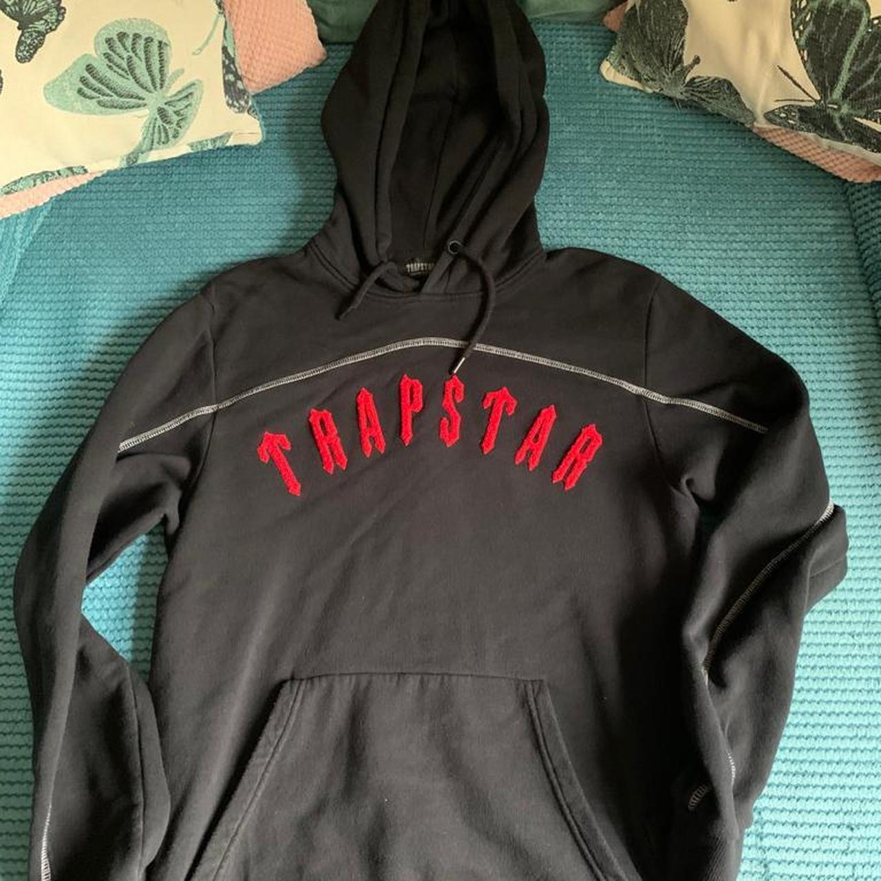 Trapstar arch panel Red and Black- Wore once too... - Depop