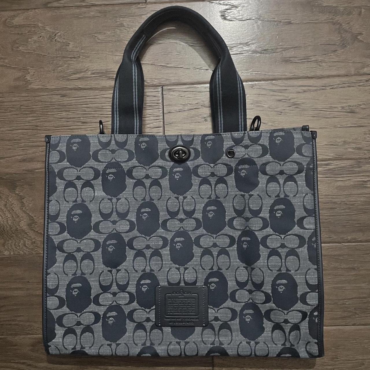 BAPE x COACH CANVAS LARGE TOTE 40, Super rare and...