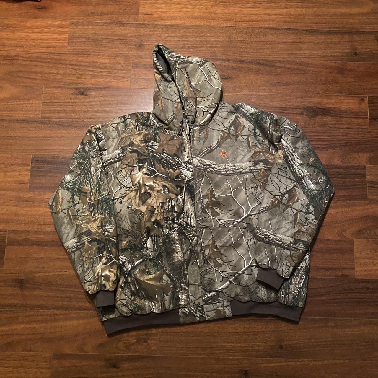 game winner realtree hooded camo jacket relatively... - Depop