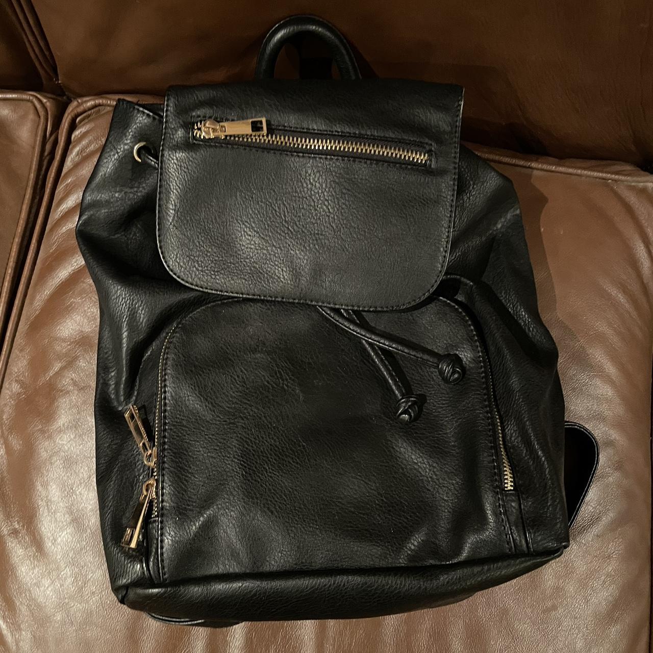 Aldo leather backpack - Depop