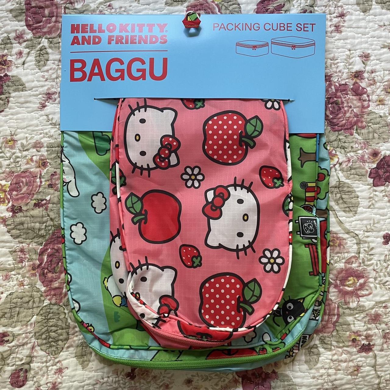 Baggu x Hello Kitty packing cube set. Comes with... Depop