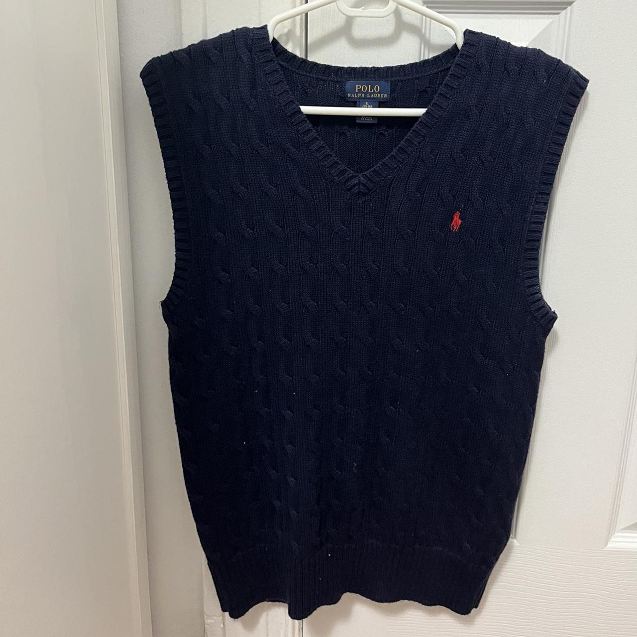 Vintage polo ralph lauren knit vest. Got it from a... - Depop