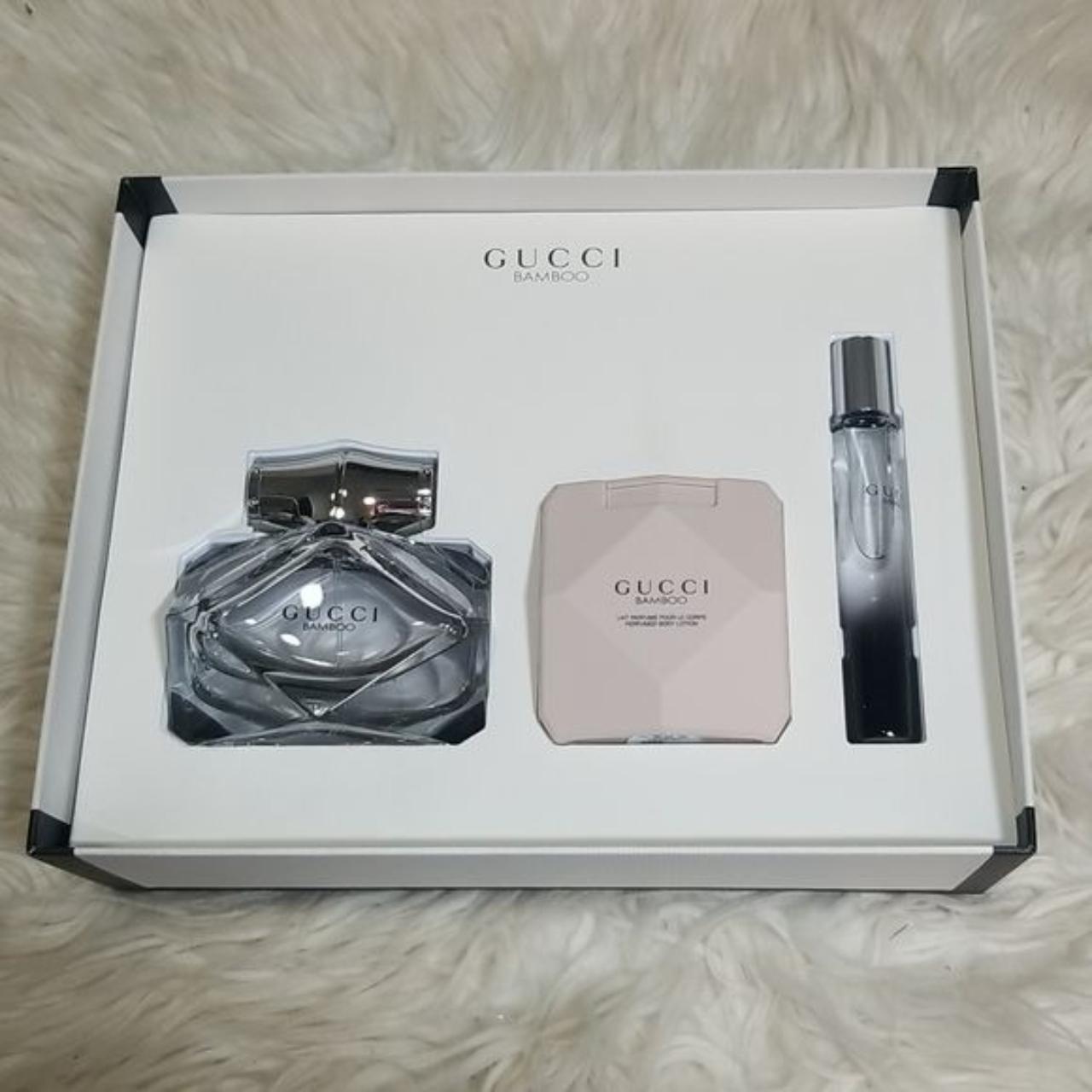 Gucci Bamboo perfume gift set new in box. Box only... Depop
