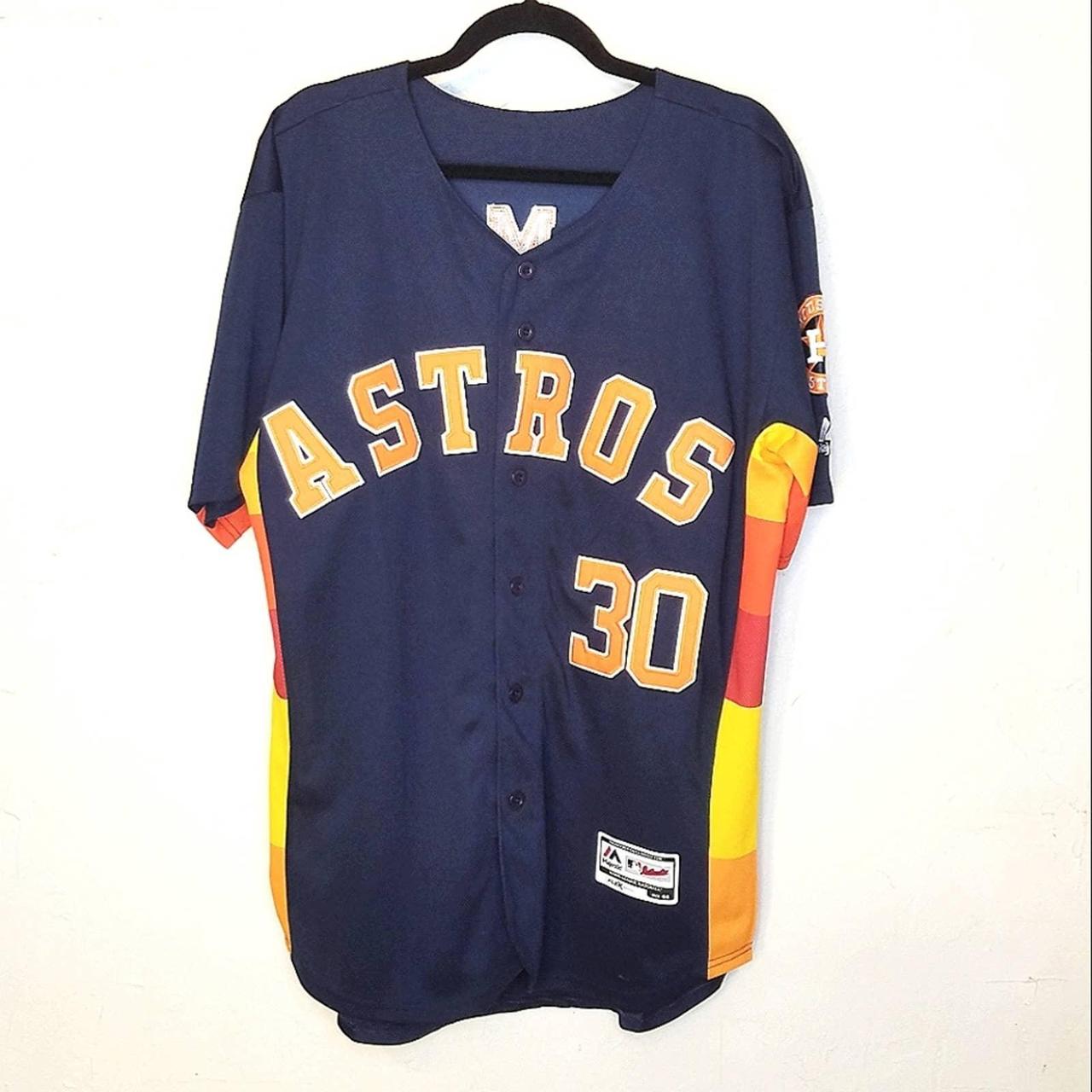 Majestic, Tops, Majestic Major League Baseball Astros Jersey Womens Size  Xxl