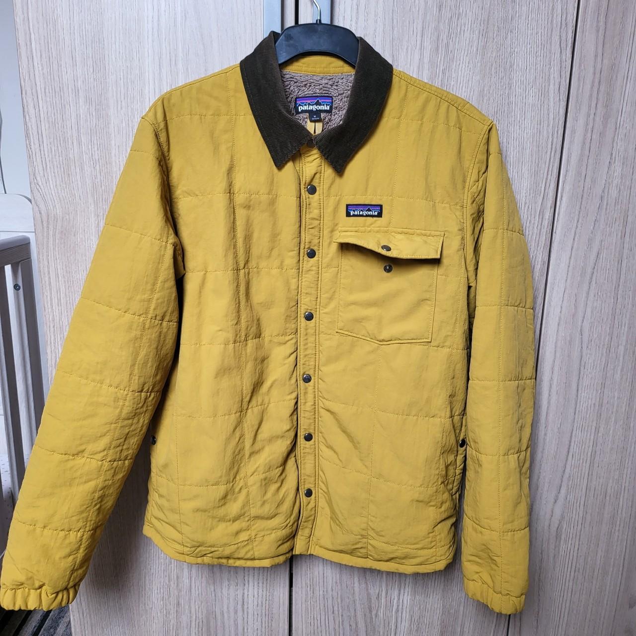 Patagonia Isthmus quilted shirt jacket in size M. A... - Depop