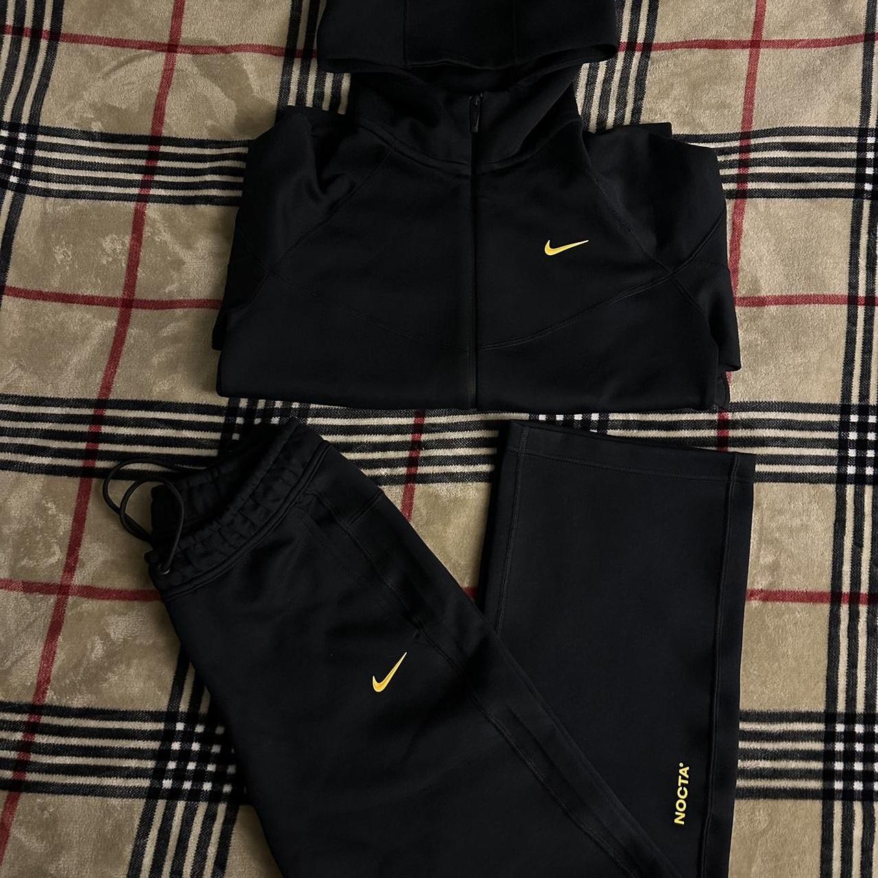 Nocta x Nike tech fleece tracksuit both size small... - Depop