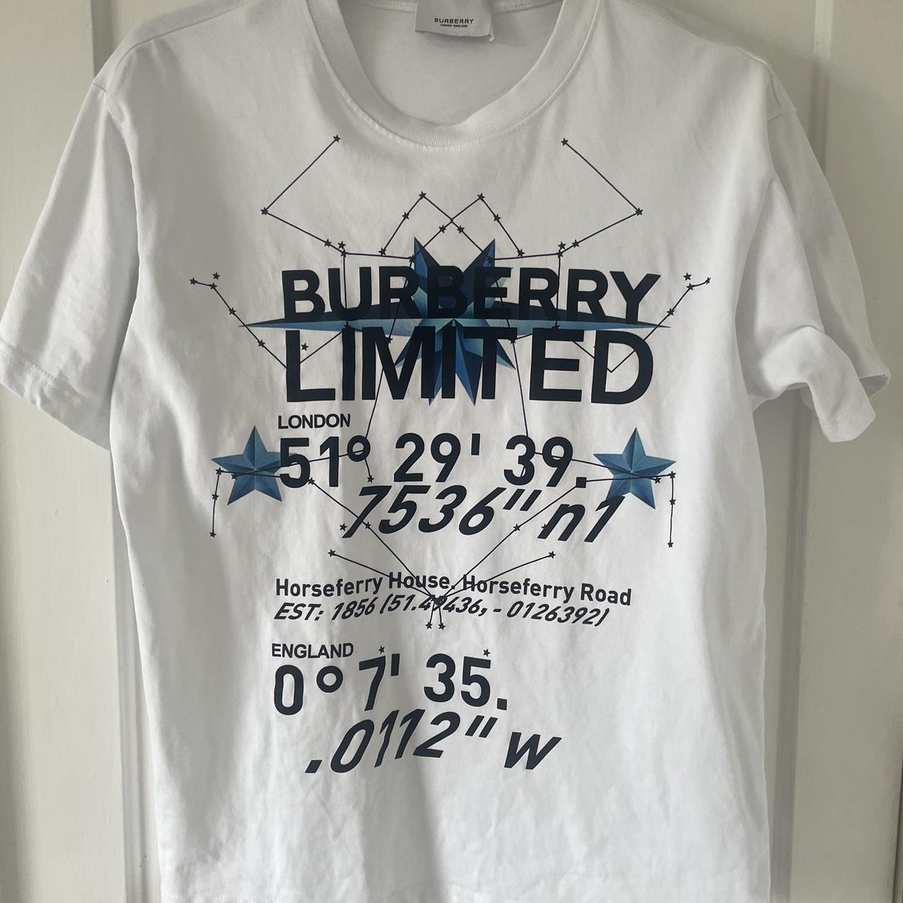 Burberry T Shirt XL White popular