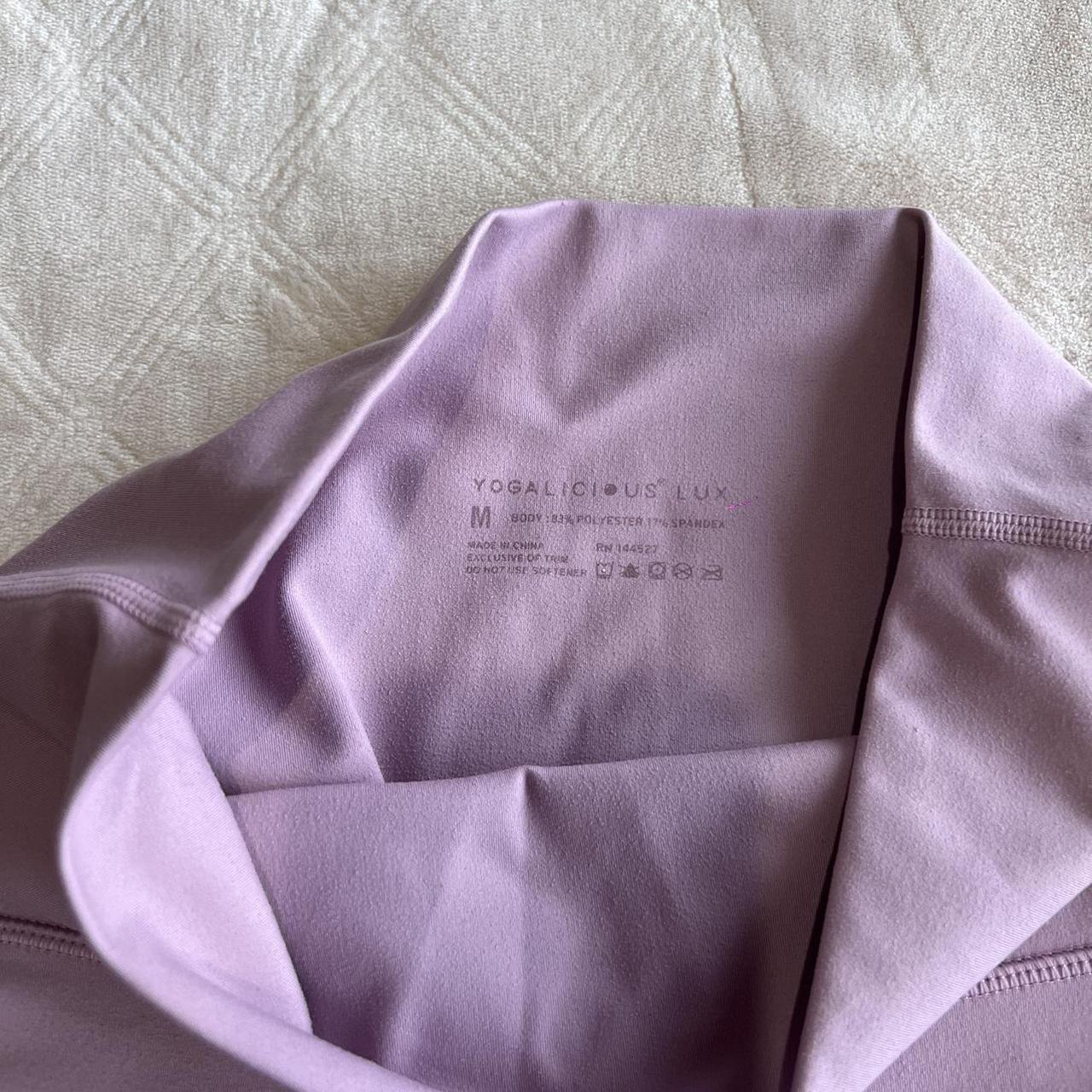 Yogalicious Faded Pink Leggings Size M Good... Depop