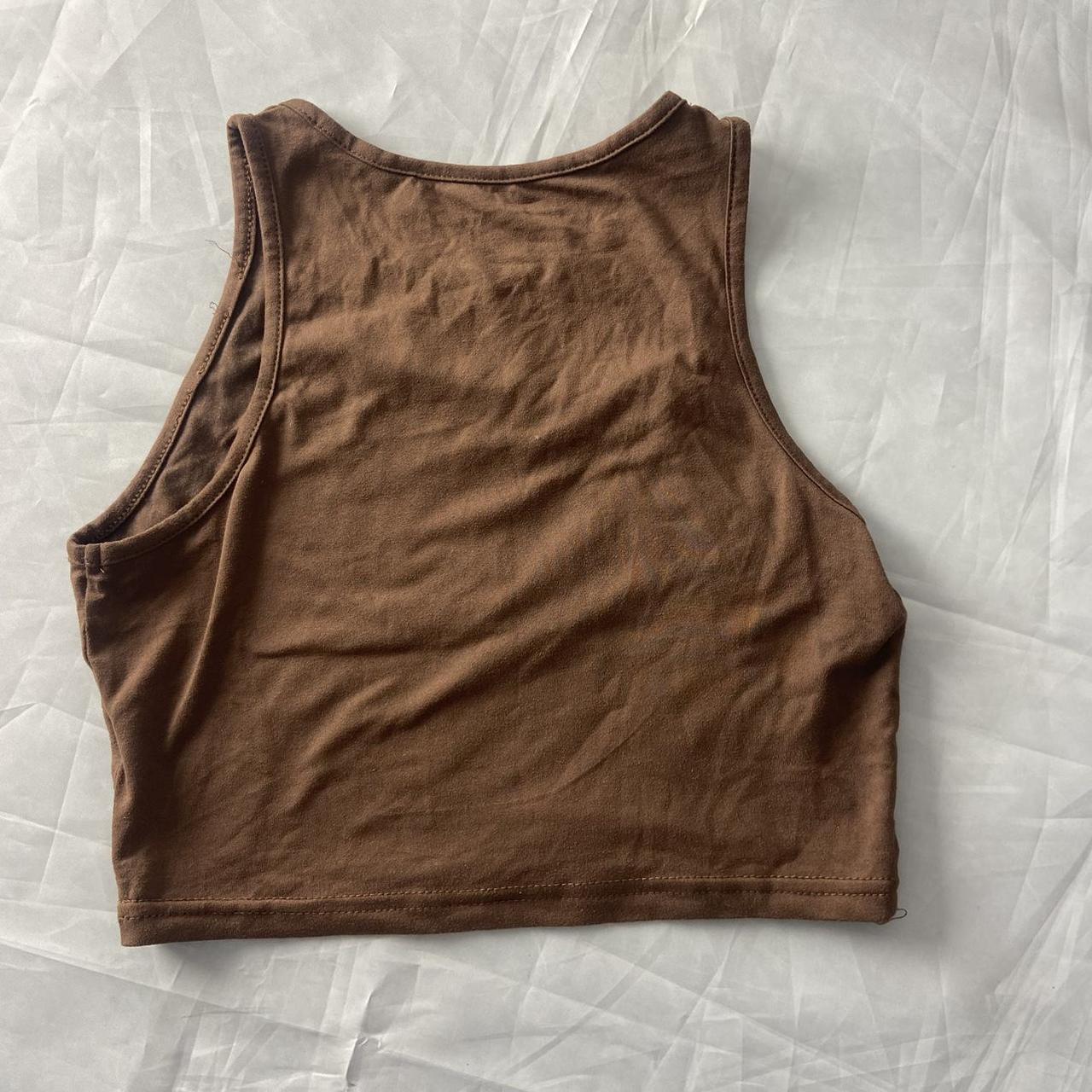 Women's Brown Vest Depop