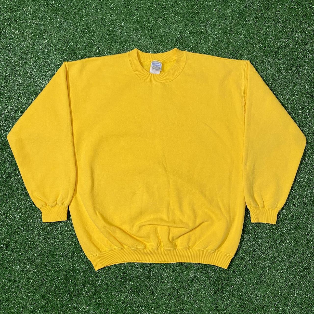 Men's Yellow Jumper Depop