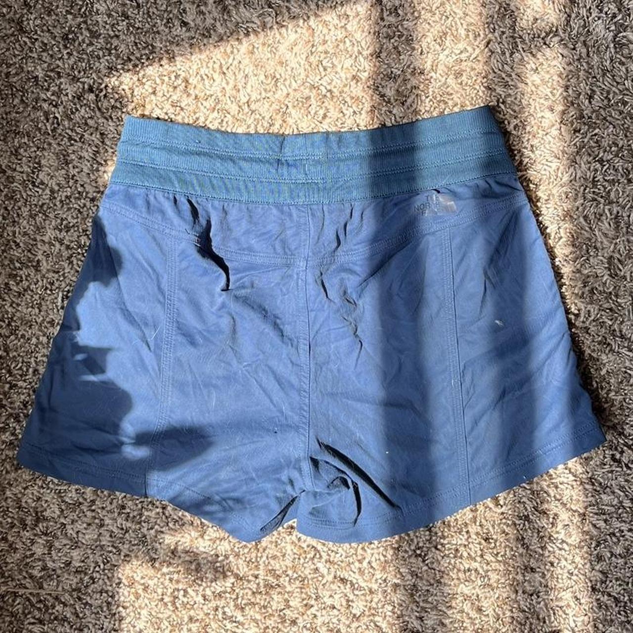 The North Face Women's Blue Shorts | Depop