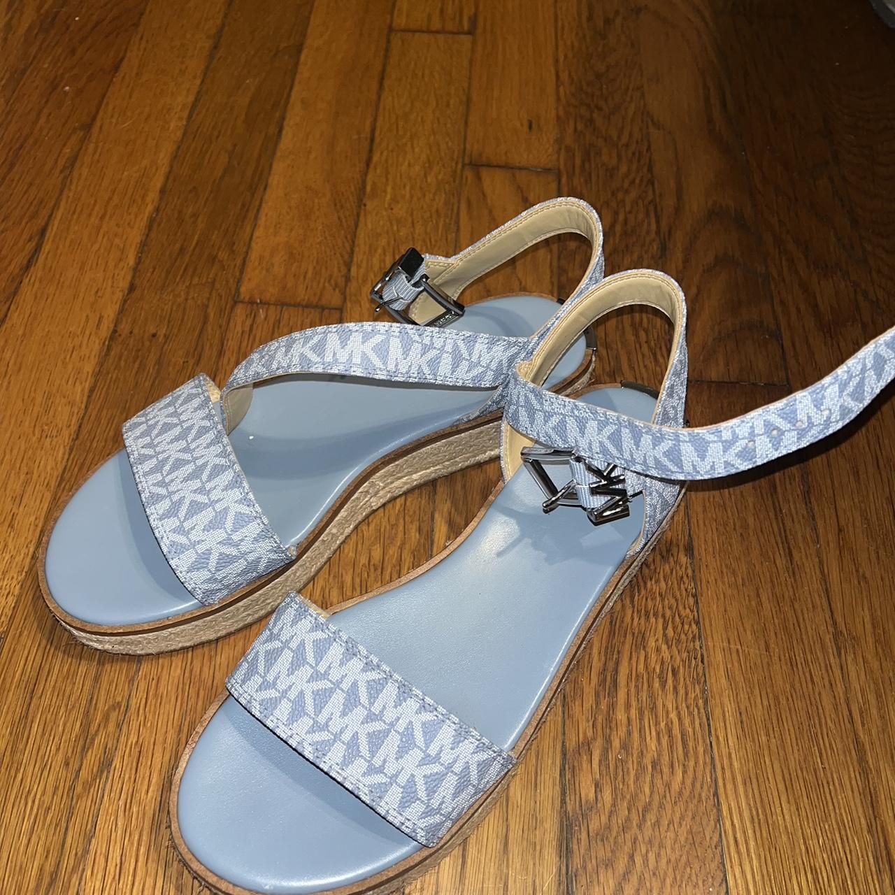 Michael kors deals sandals blue