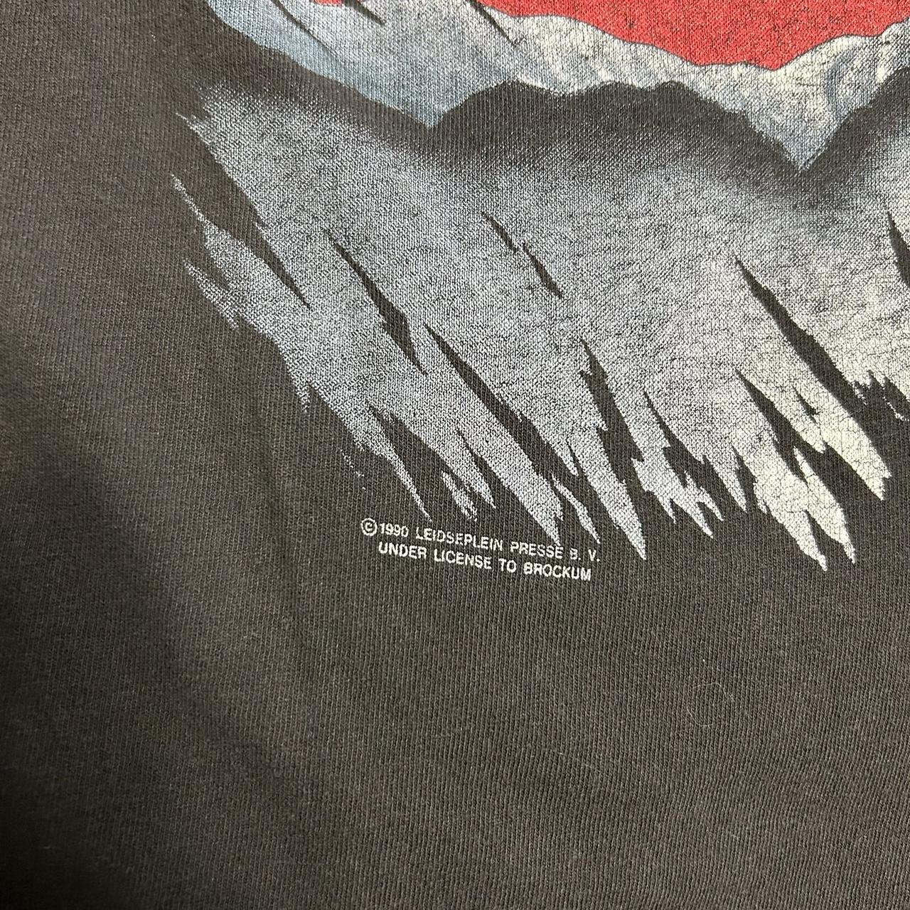 Vintage 1990 AC/DC- The Razors Edge Tour T-Shirt In... - Depop