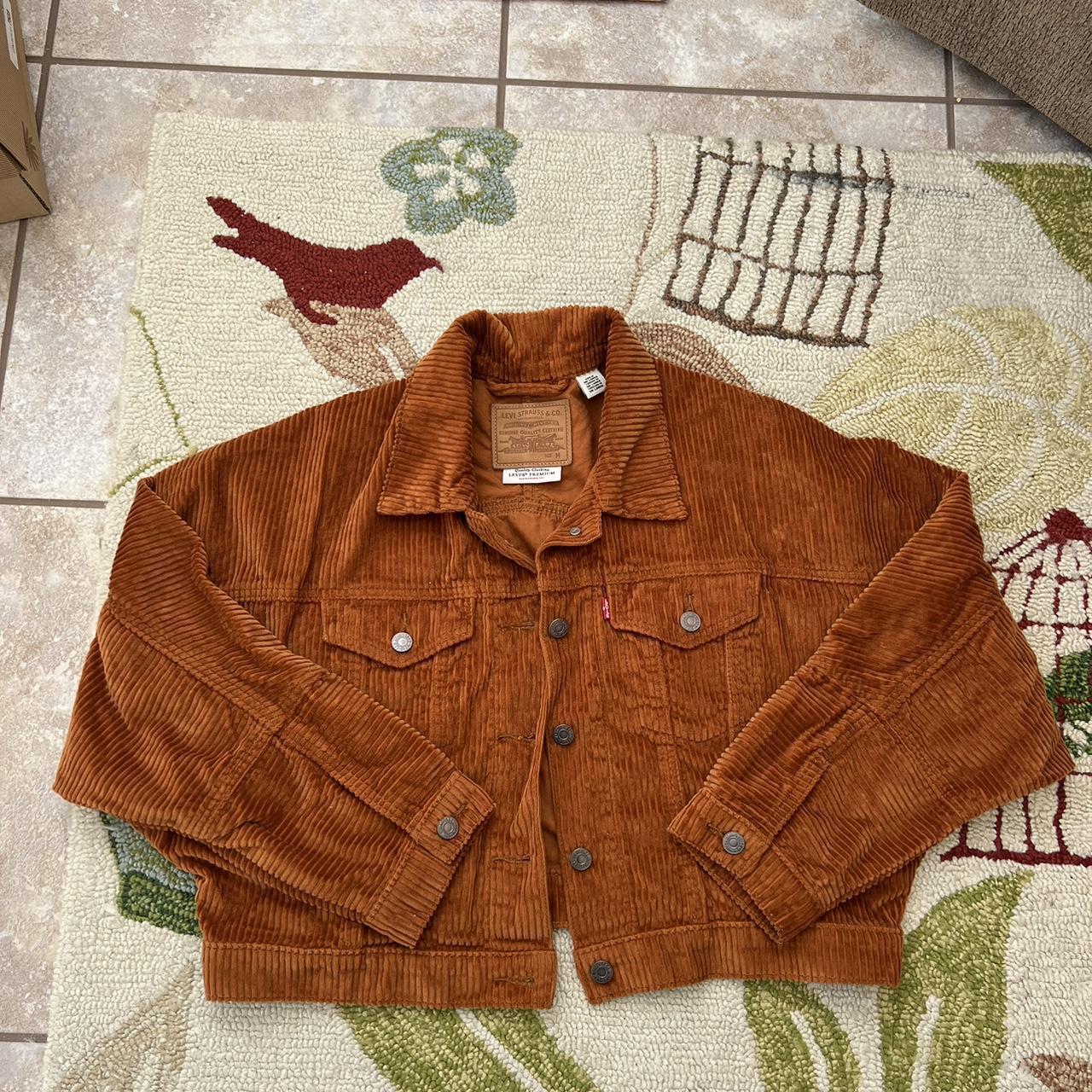 Levi's red hotsell corduroy jacket