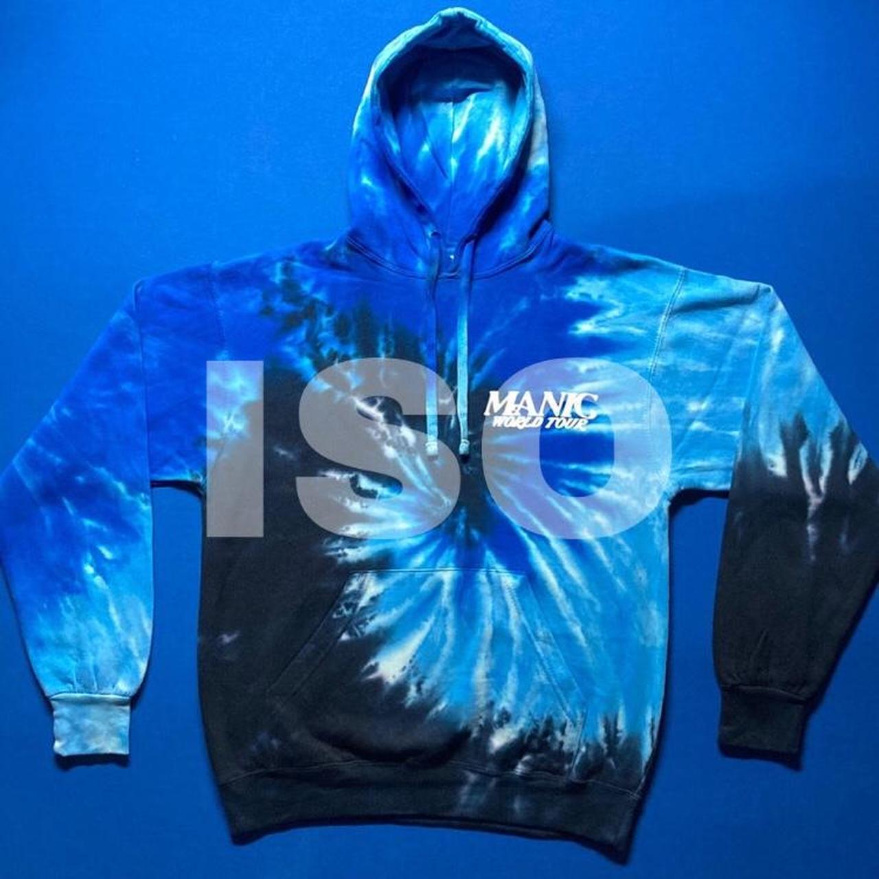 Halsey newest Manic Tie Dye Pullover Hoodie XXL