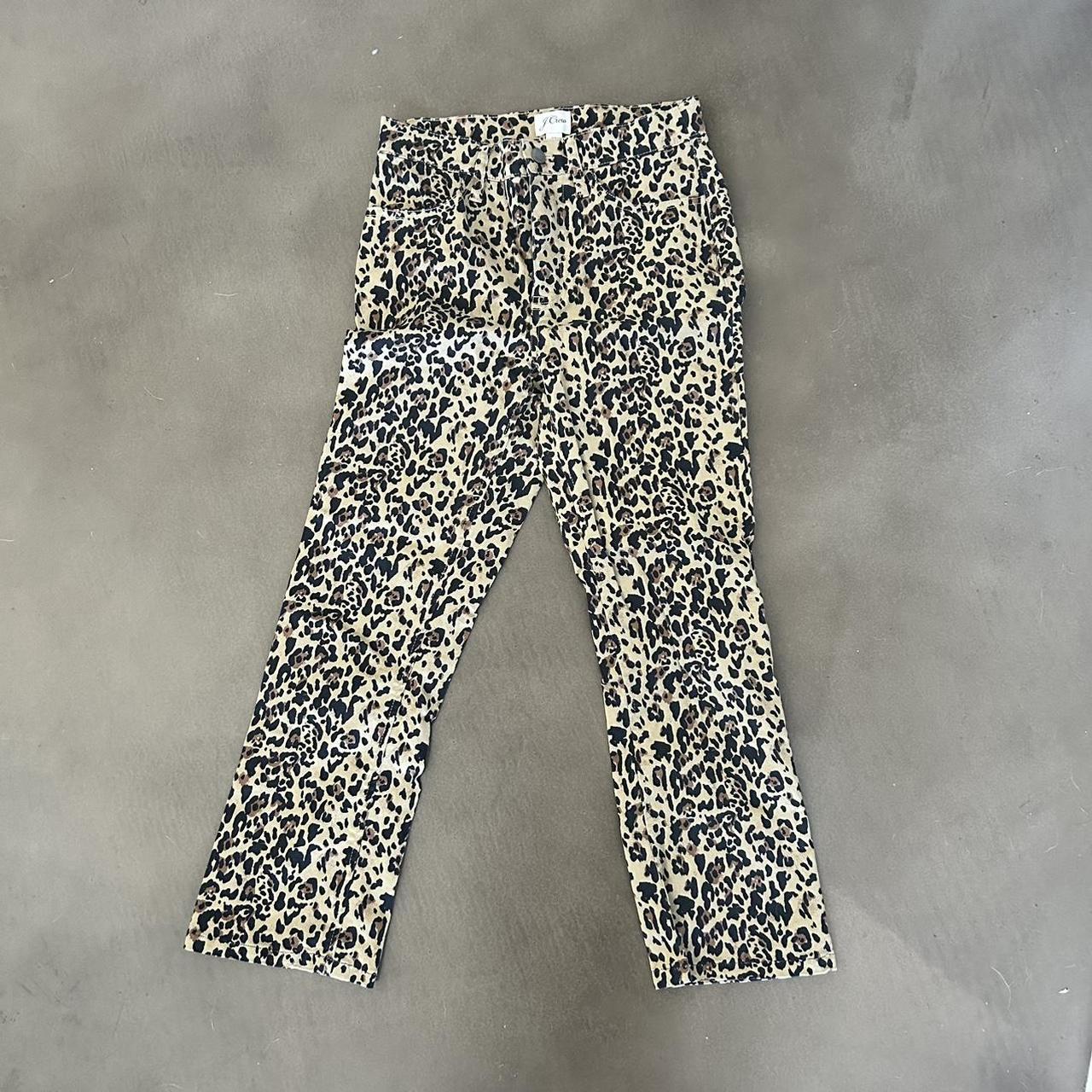 J Crew cheetah / leopard pants size 25 - great... - Depop