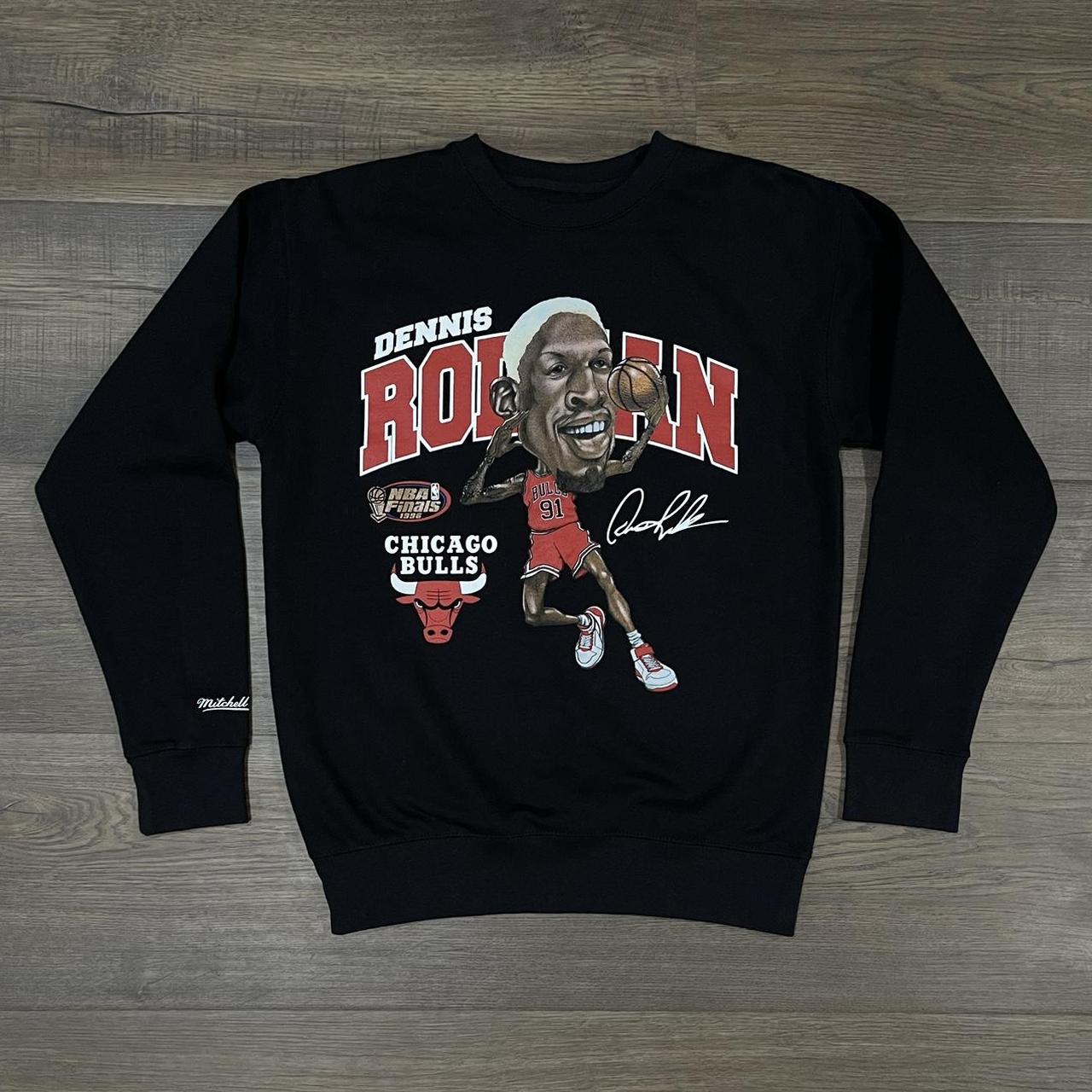 Mitchell & Ness 1996 Finals Bulls popular Sweater