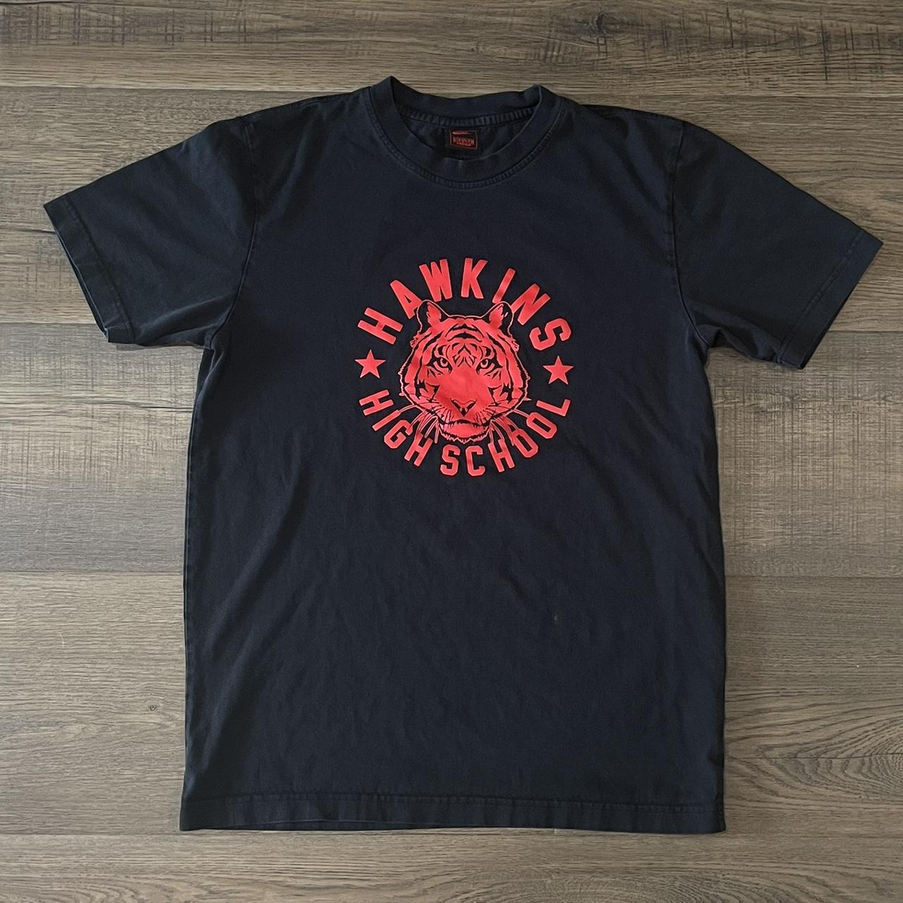 Nike x Stranger Things Hawkins High School Black Depop
