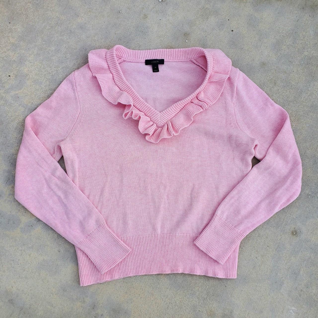 J.Crew Women's Pink Jumper Depop