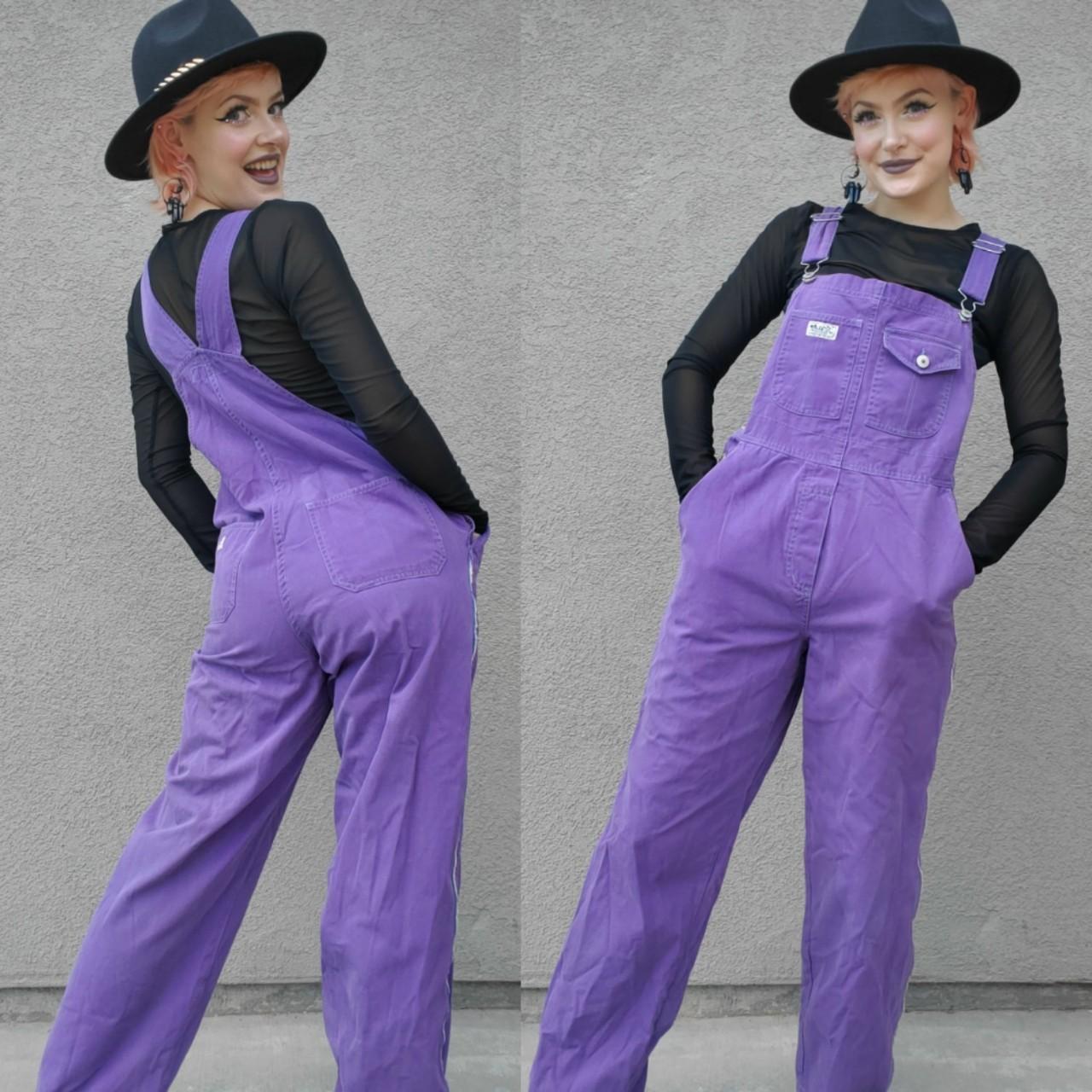 Xhilaration 90's Vintage Purple Overalls Oh, not up... Depop