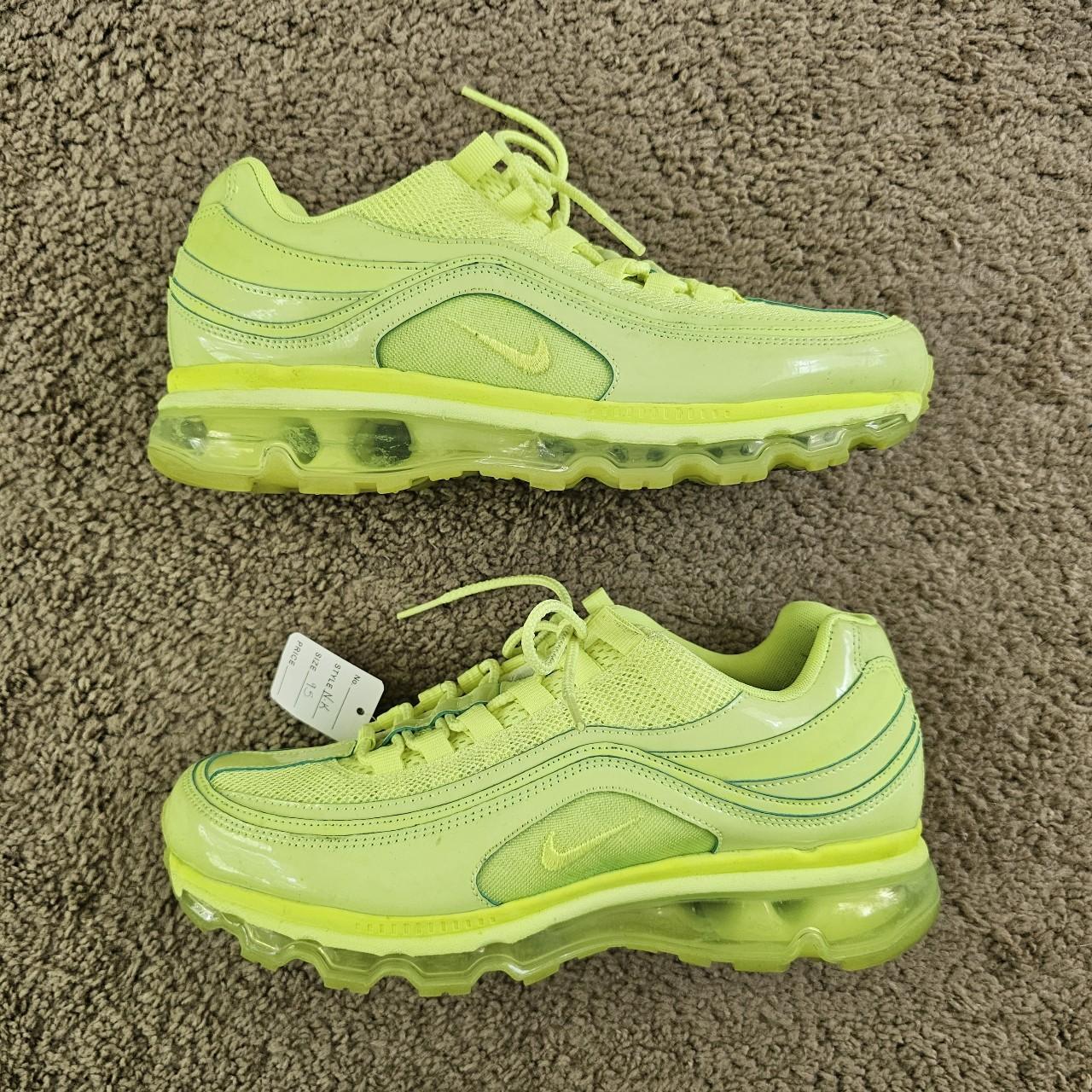 Nike Air Max 24 7 Attack Sneakers Lime Green Depop