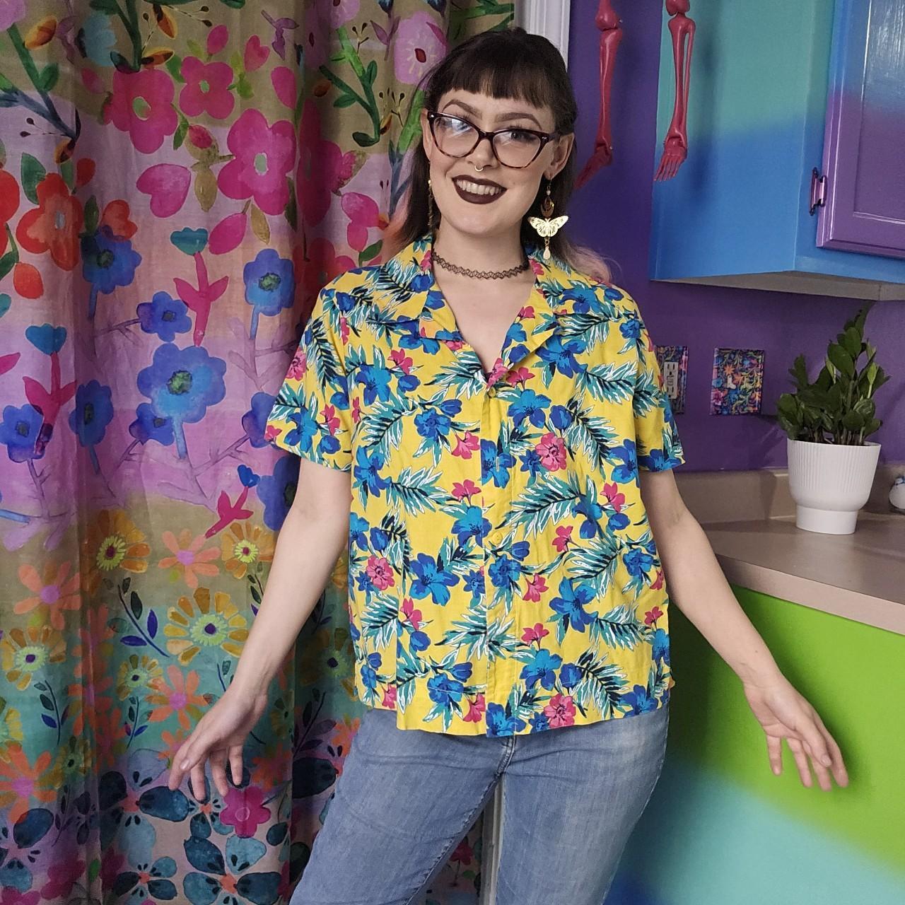 Basic Editions Women's Shirt - Yellow - M – Basic… - image 2