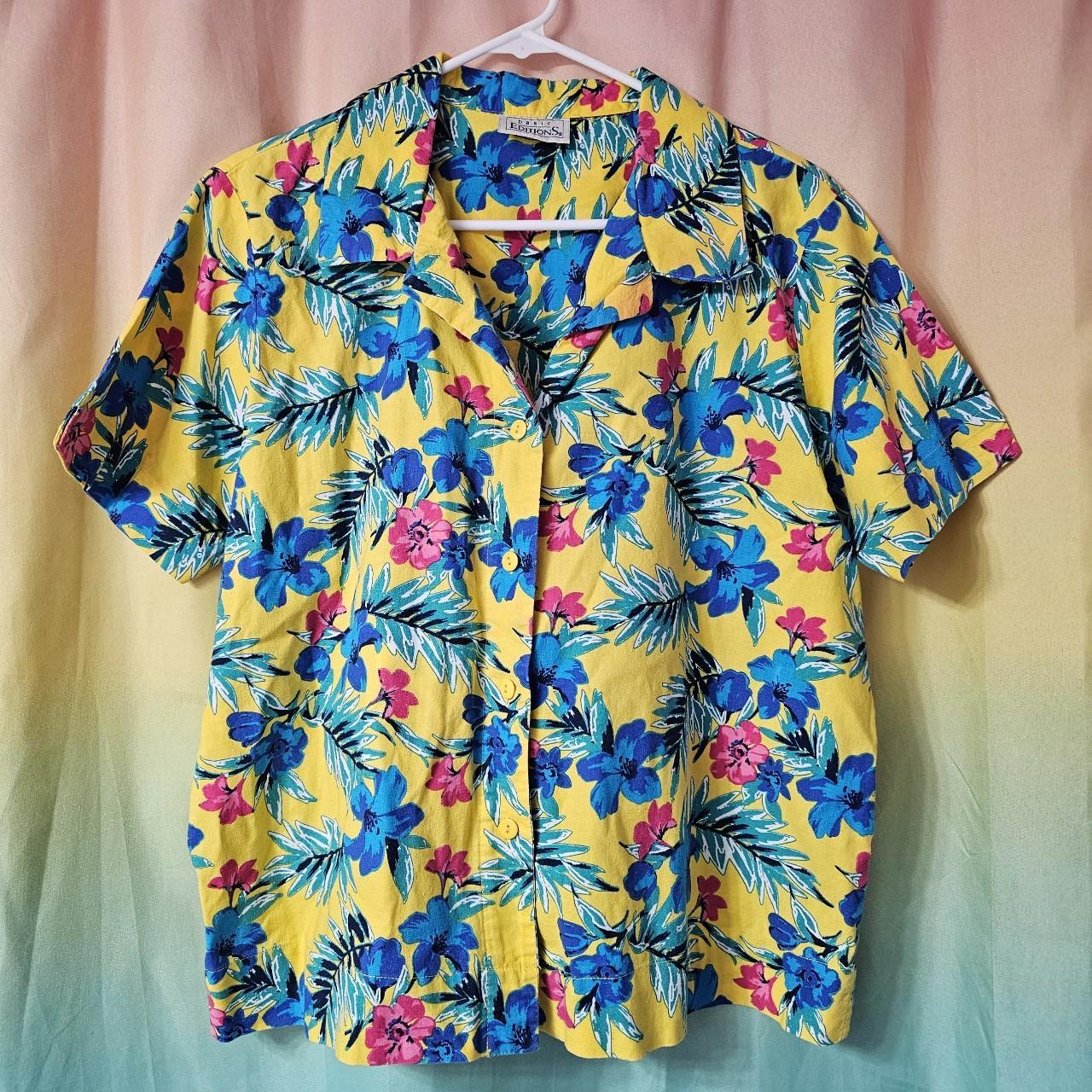 Basic Editions Women's Shirt - Yellow - M – Basic… - image 4