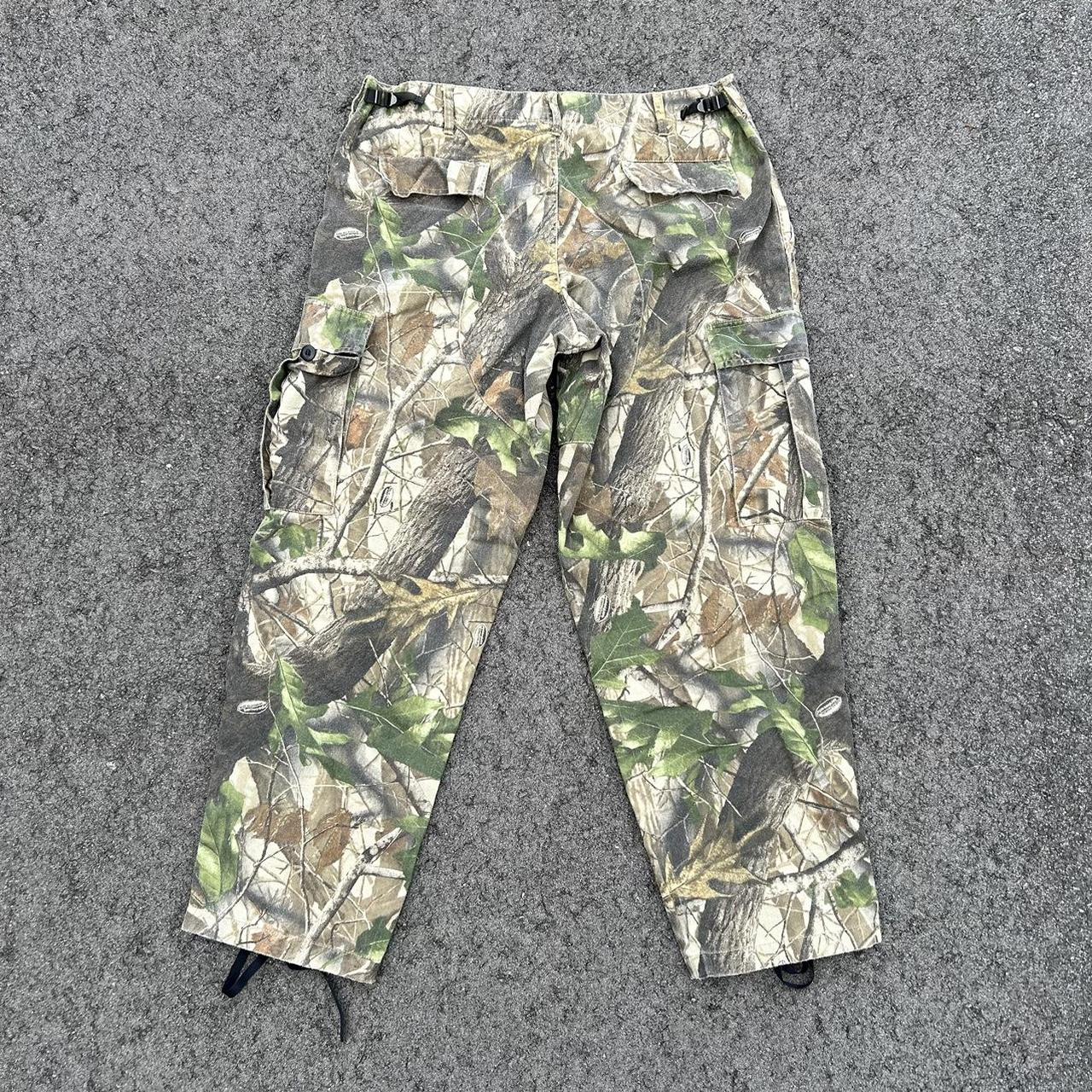 Y2K Redhead Realtree Camo Pants Size XL (with... - Depop