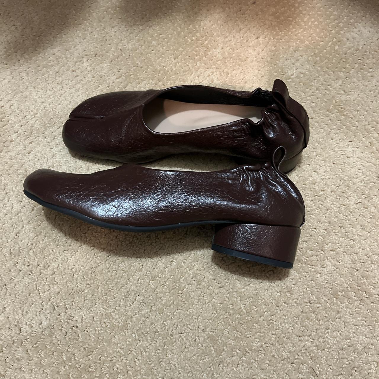 repop ballet heel tabis !! still a little too small... - Depop