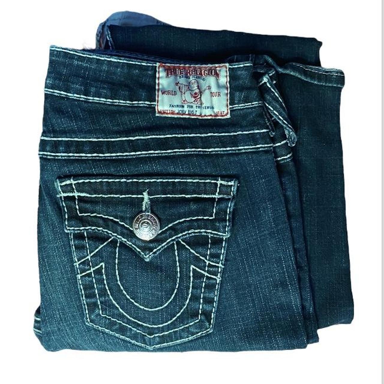 True religion Joey jeans size 29! Low waisted skinny... - Depop