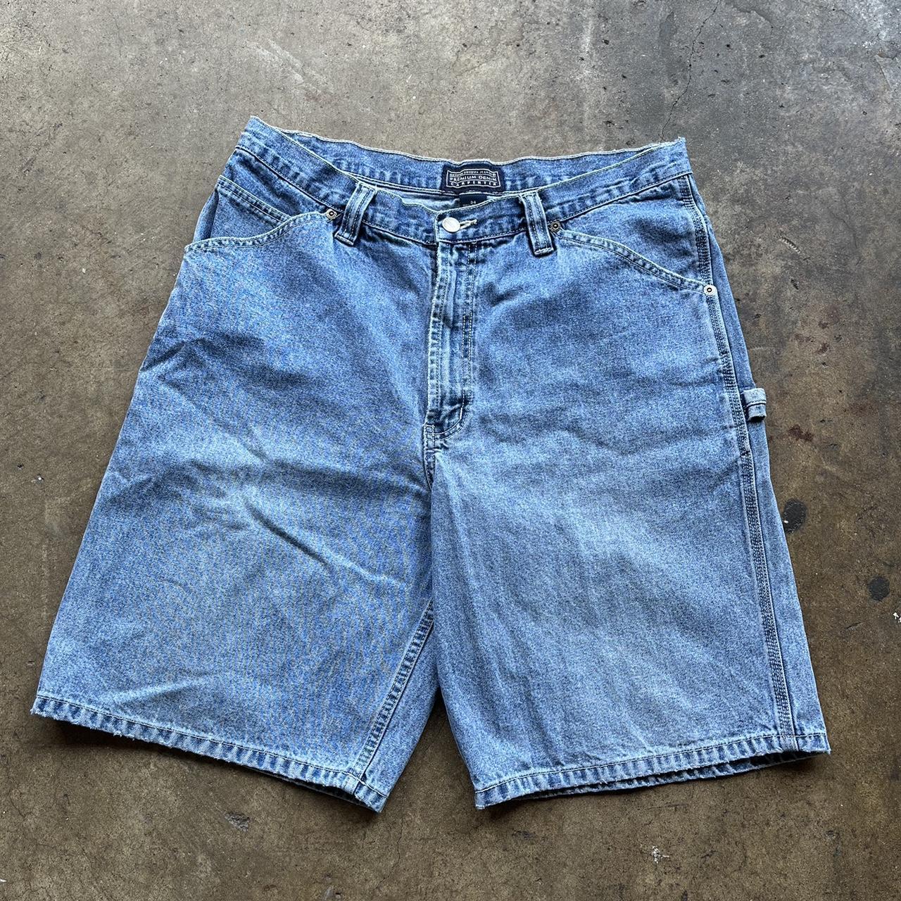 Men's CARHARTT Jean Carpenter Shorts Jorts Y2K Waist Size 38