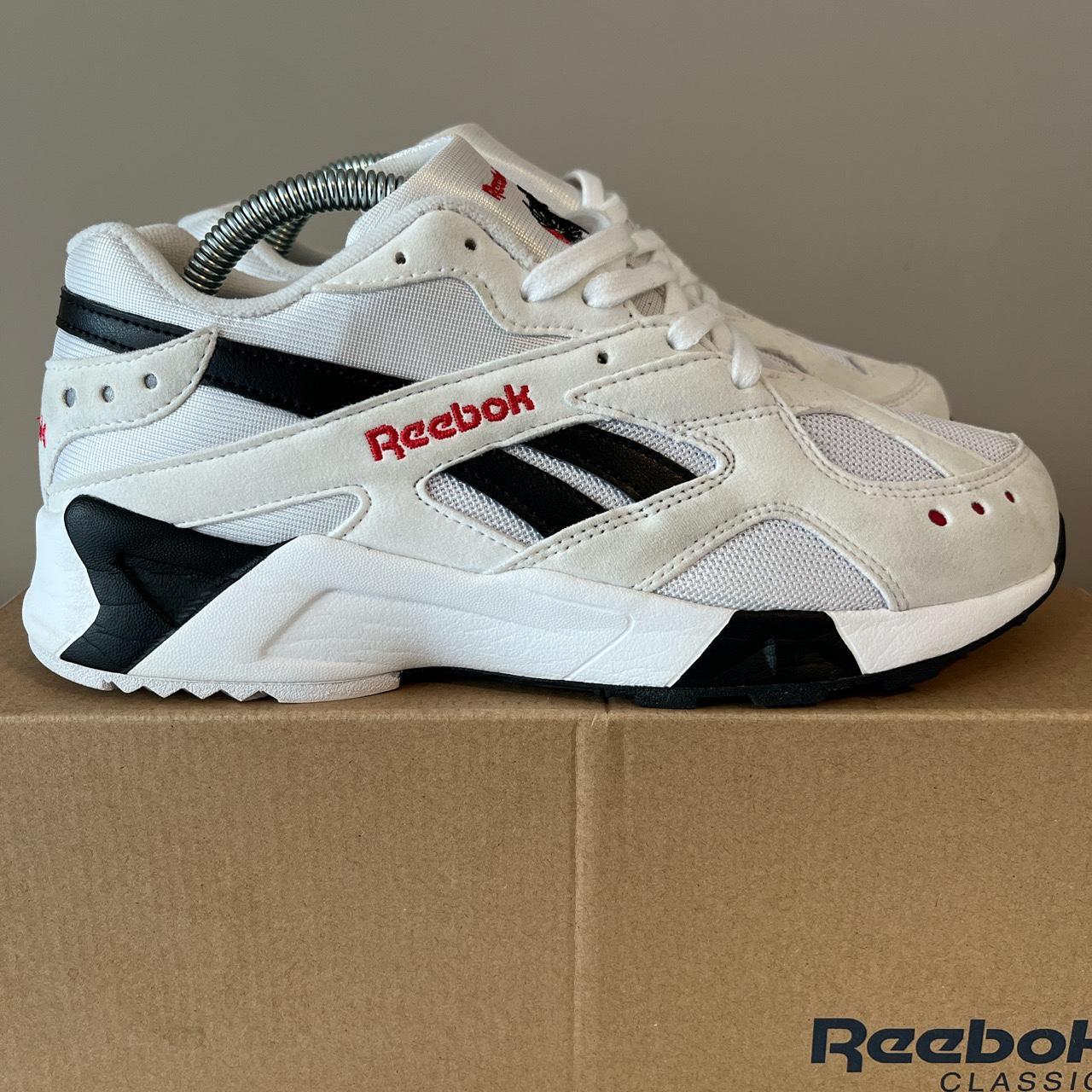 Reebok aztrek white and black online