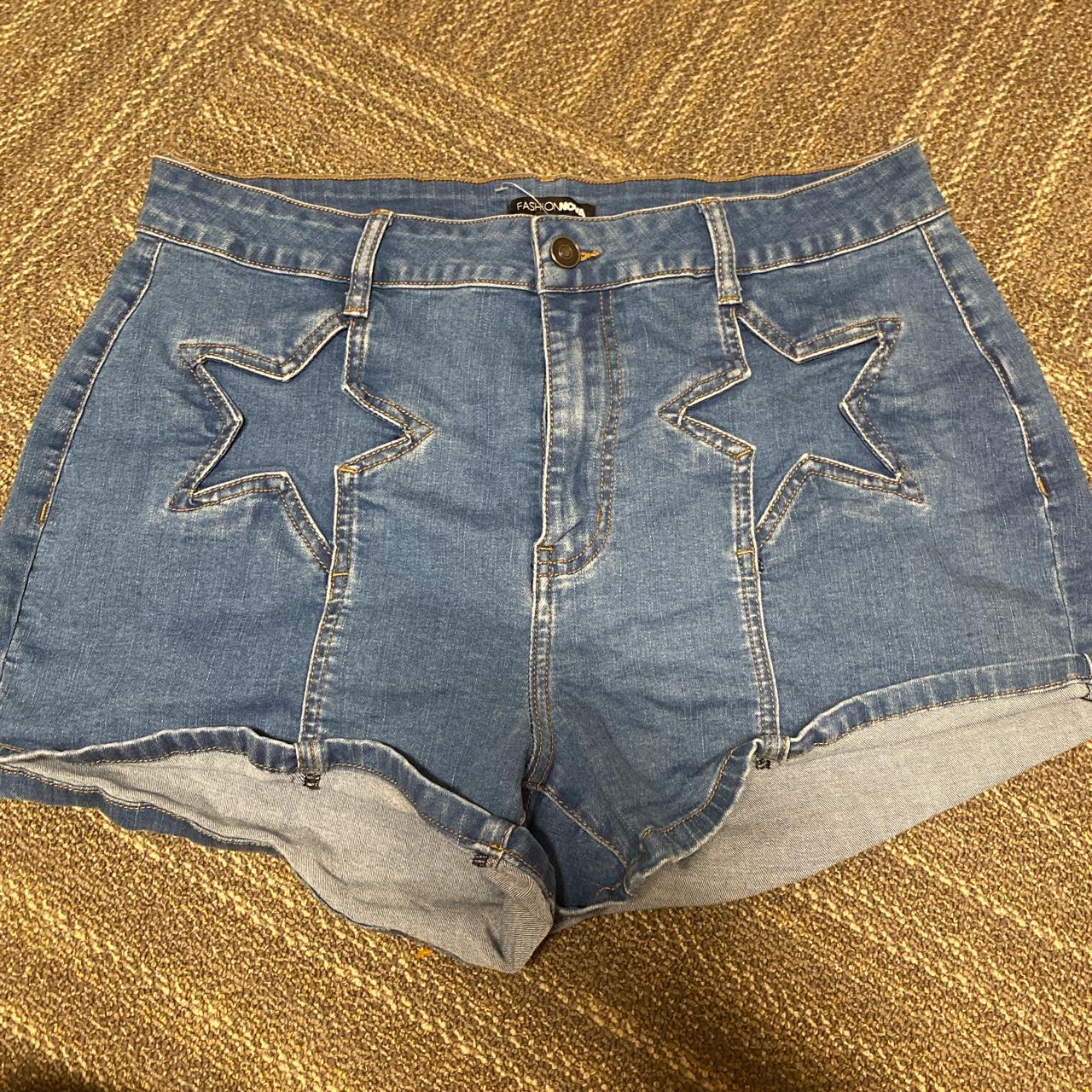 Washed Out Denim Booty Shorts🌞 ▪️FREE SHIPPING ON - Depop